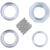 All Balls Steering Bearing - Seal Kit Yamaha PW50 81-17, QT50 79-87 22-1064
