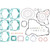 Complete Gasket Kit Without Seals For KTM 250 XC-W 2023; 8080064