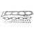 Vertex Full Top Gasket Set (710315) for Yamaha Apex LTX GT/MTX EFI 10