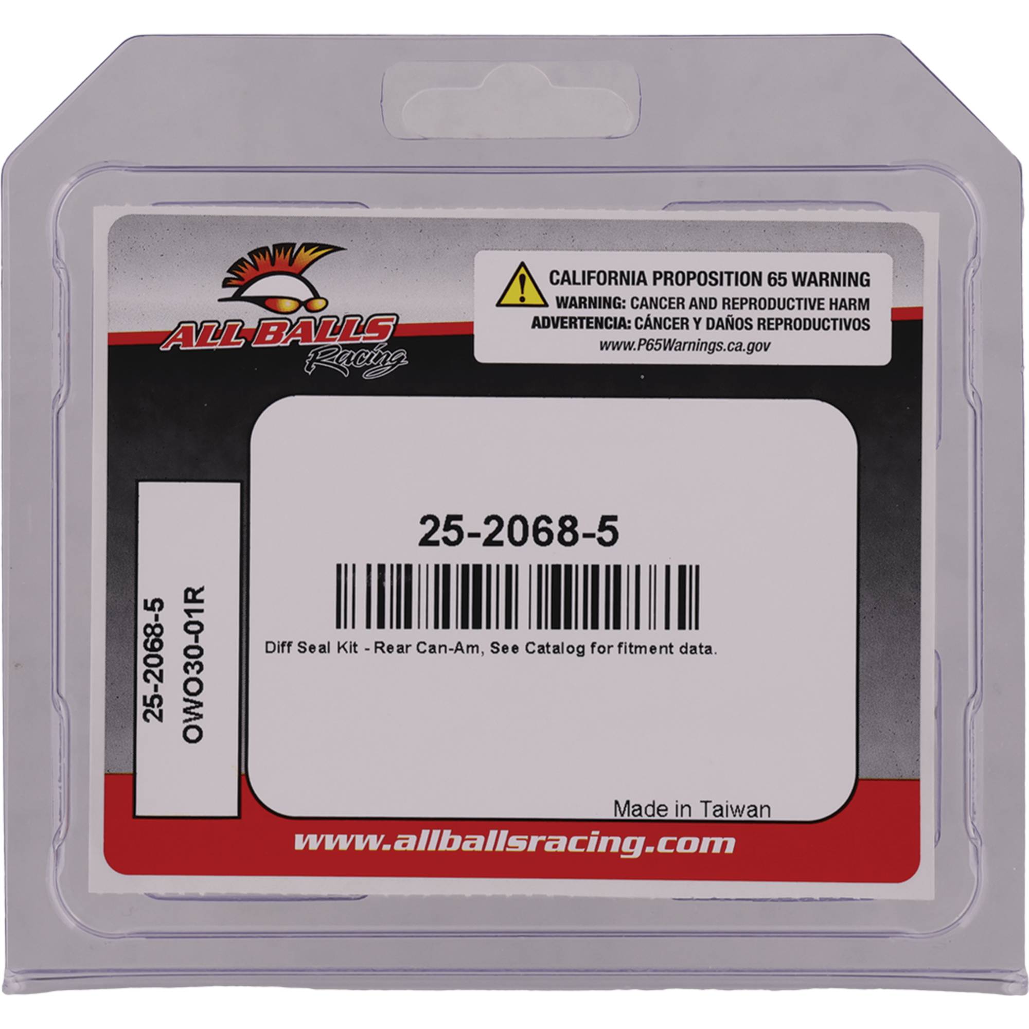 Differential Seal Only Kit Rear Can-Am Outlander 400 STD 4X4 06-10, 25-2068-5