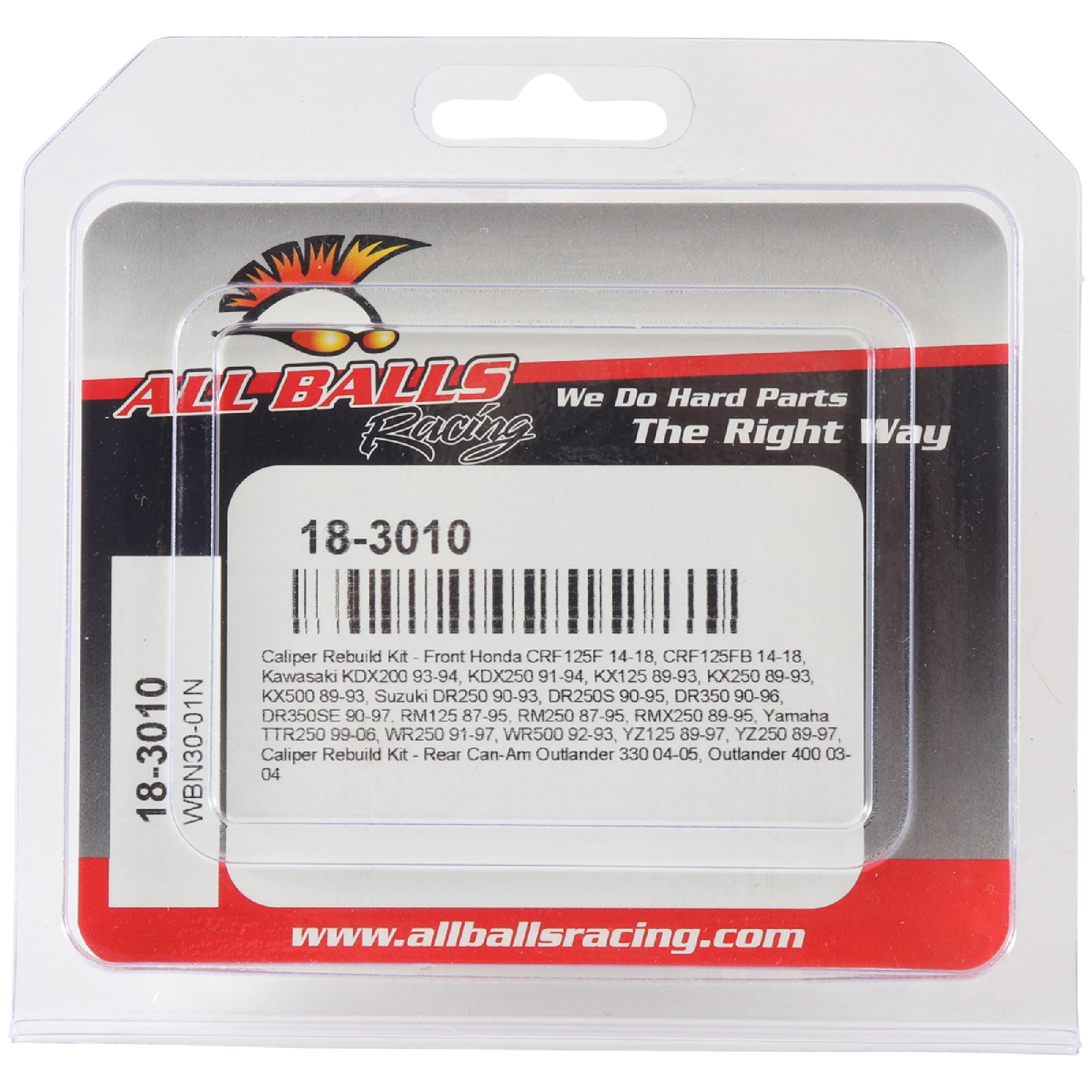 All Balls Caliper Rebuild Kit 18-3010 for Can-Am 330 Outlander 04 05