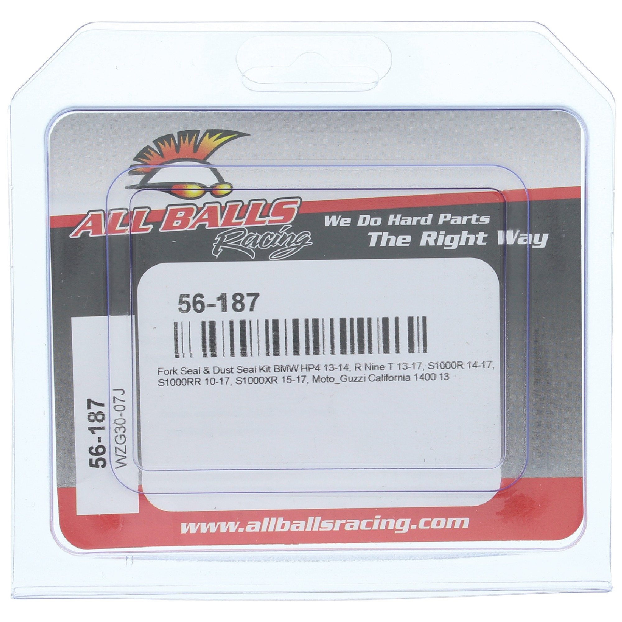 All Balls for k and Dust Seal Kit 56-187 for BMW HP 4 13 14, R nine T 13-16