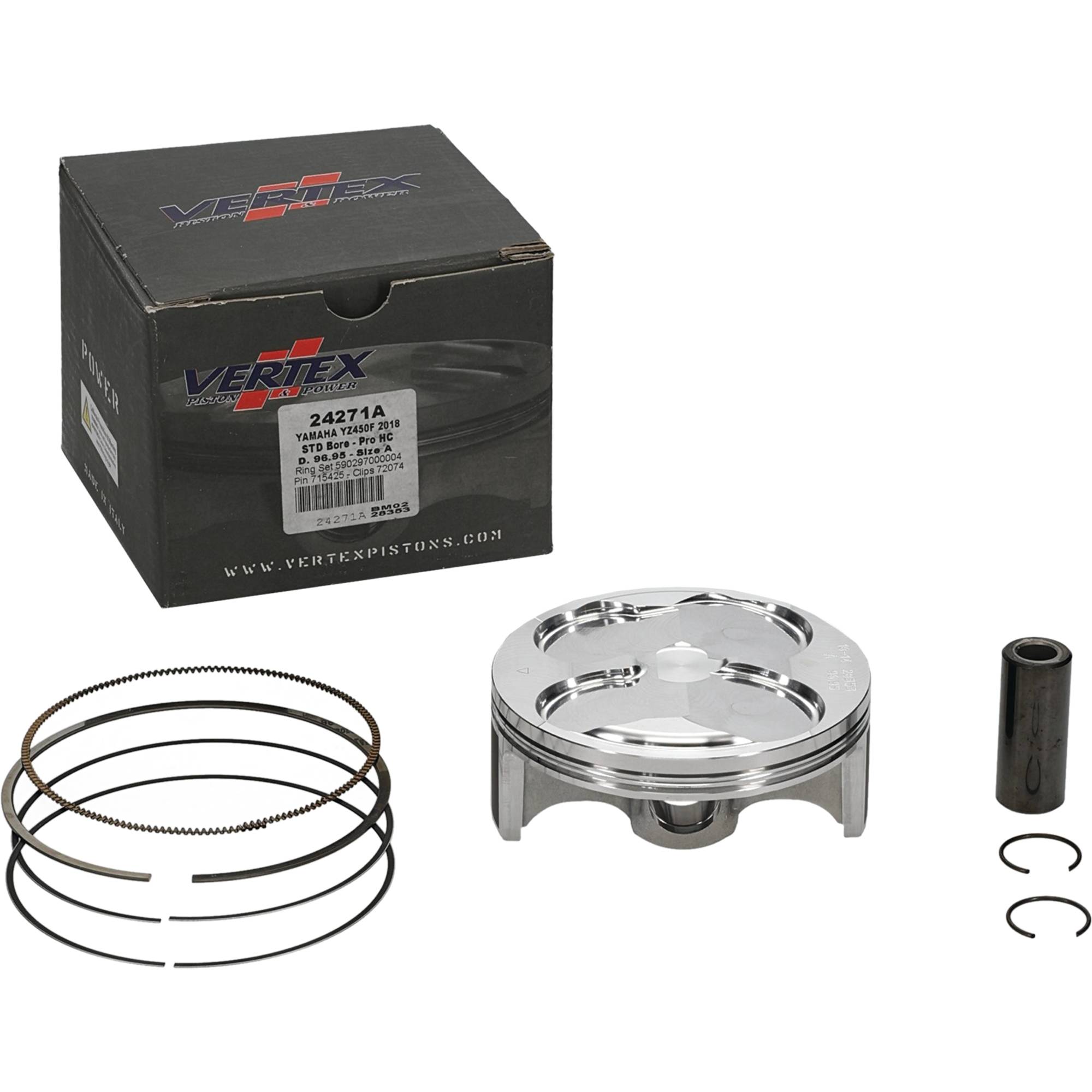 Vertex High Comp forged Piston Kit for Yamaha YZ 450 F (18) 24271A