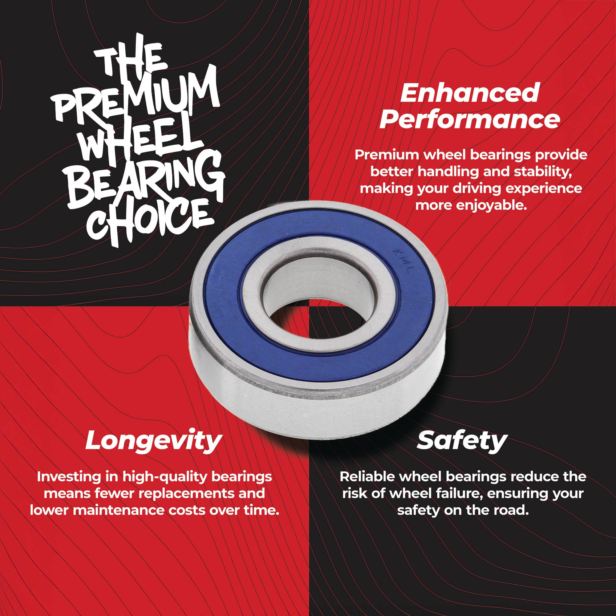 All Balls Wheel Bearing Seal Kit for Kawasaki Suzuki