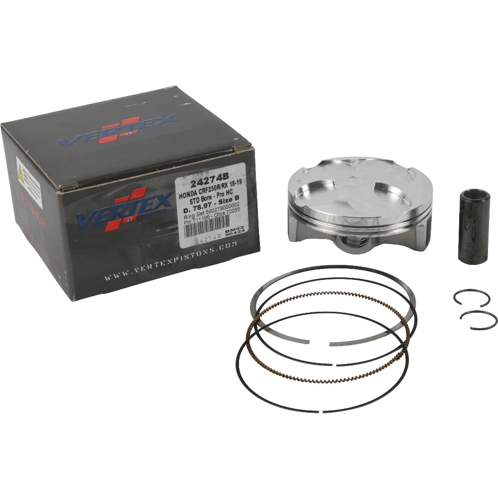 Vertex High Comp forged Piston Kit for Honda CRF 250 R (18) 24274B