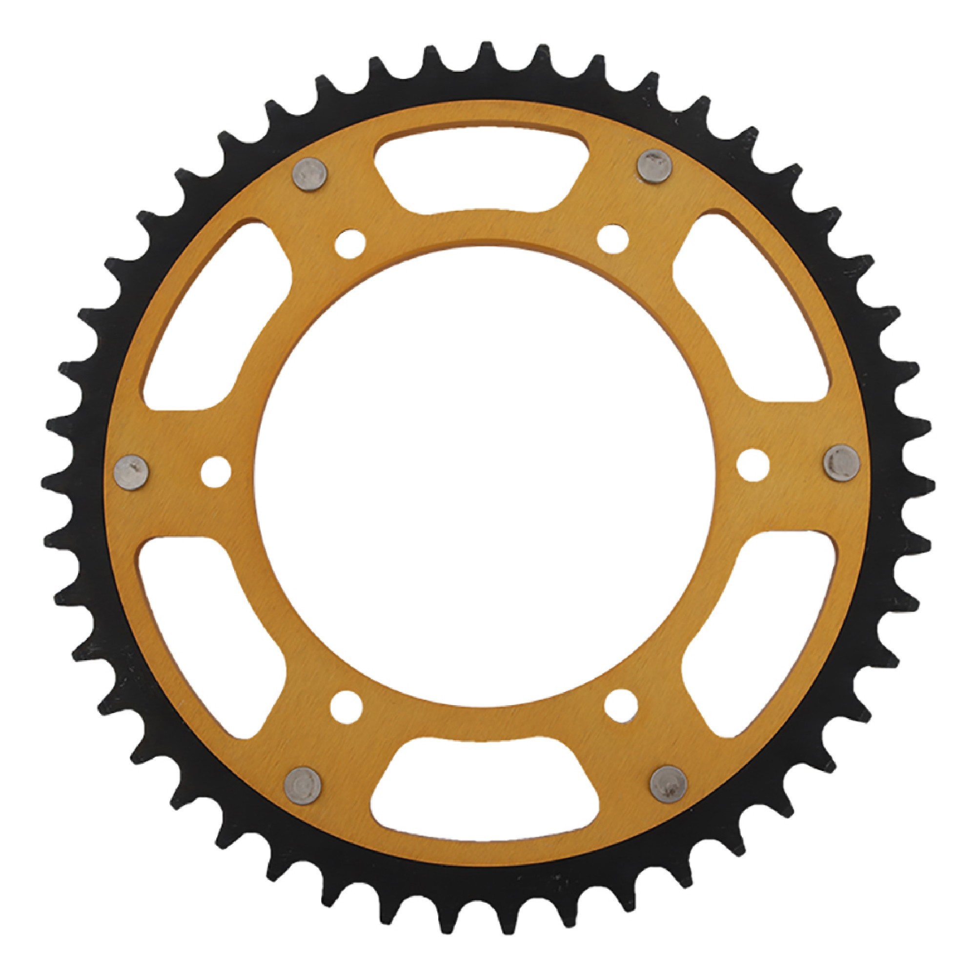 Supersprox - Gold Stealth sprocket, 47T, Chain Size 520, RST-808-47-GLD