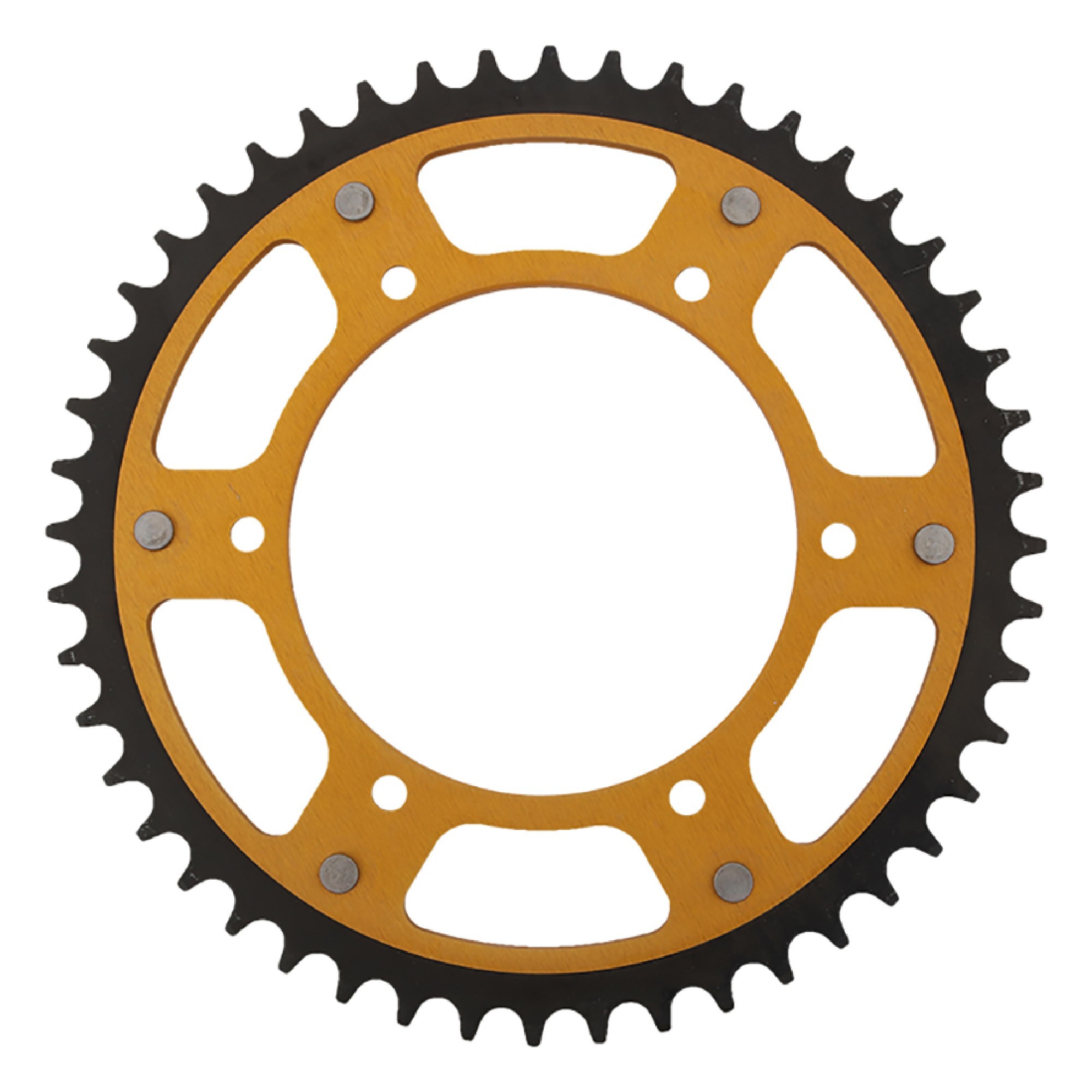 Supersprox - Gold Stealth sprocket, 48T, Chain Size 520, RST-808-48-GLD