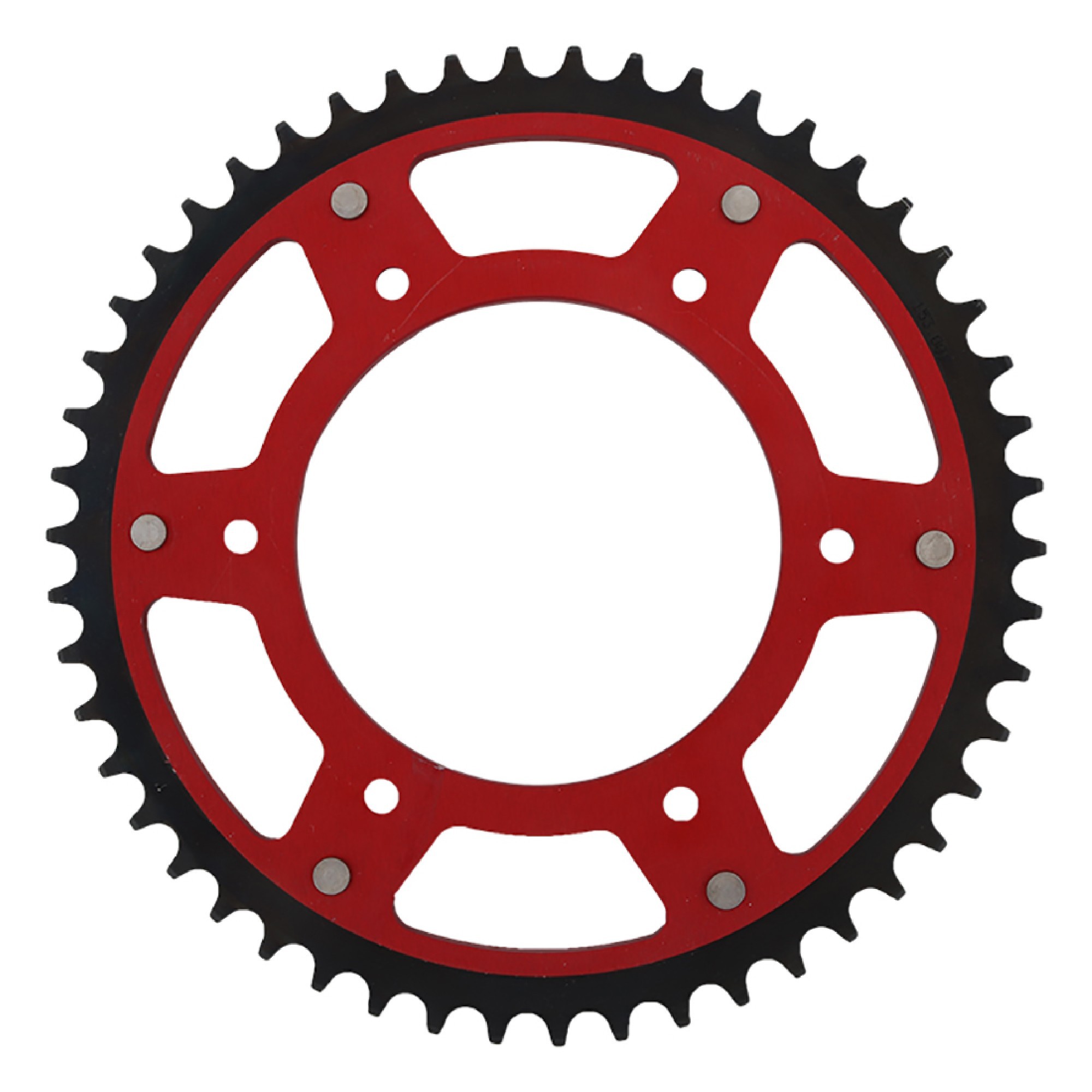 Supersprox - Red Stealth sprocket, 50T, Chain Size 520, RST-210-50-RED