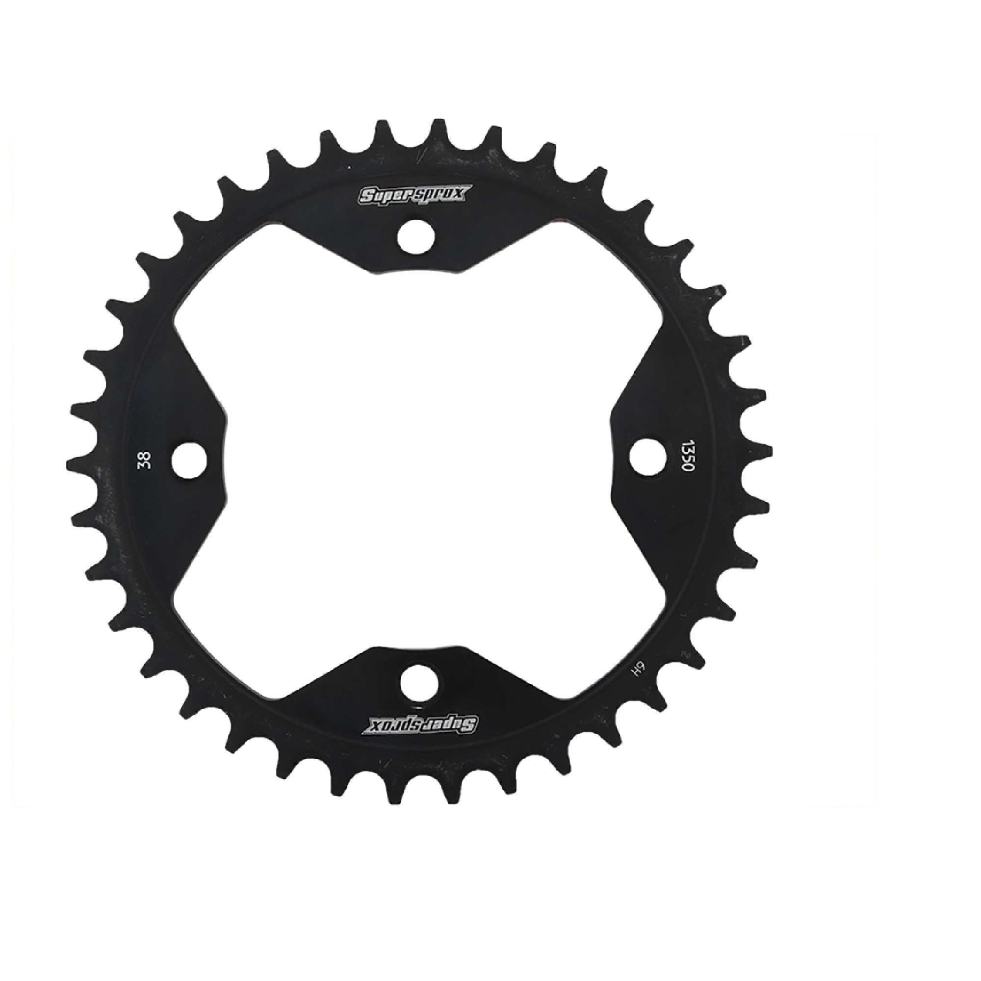 Supersprox Rear Steel Sprocket Black 38T for Honda ATC 250 R 83-86