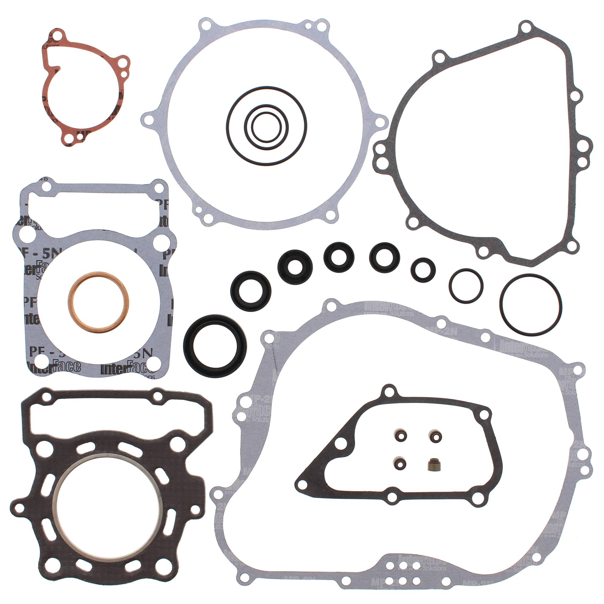 Winderosa Gasket Kit With Oil Seals for Kawasaki KLX 250 R 94 95 96
