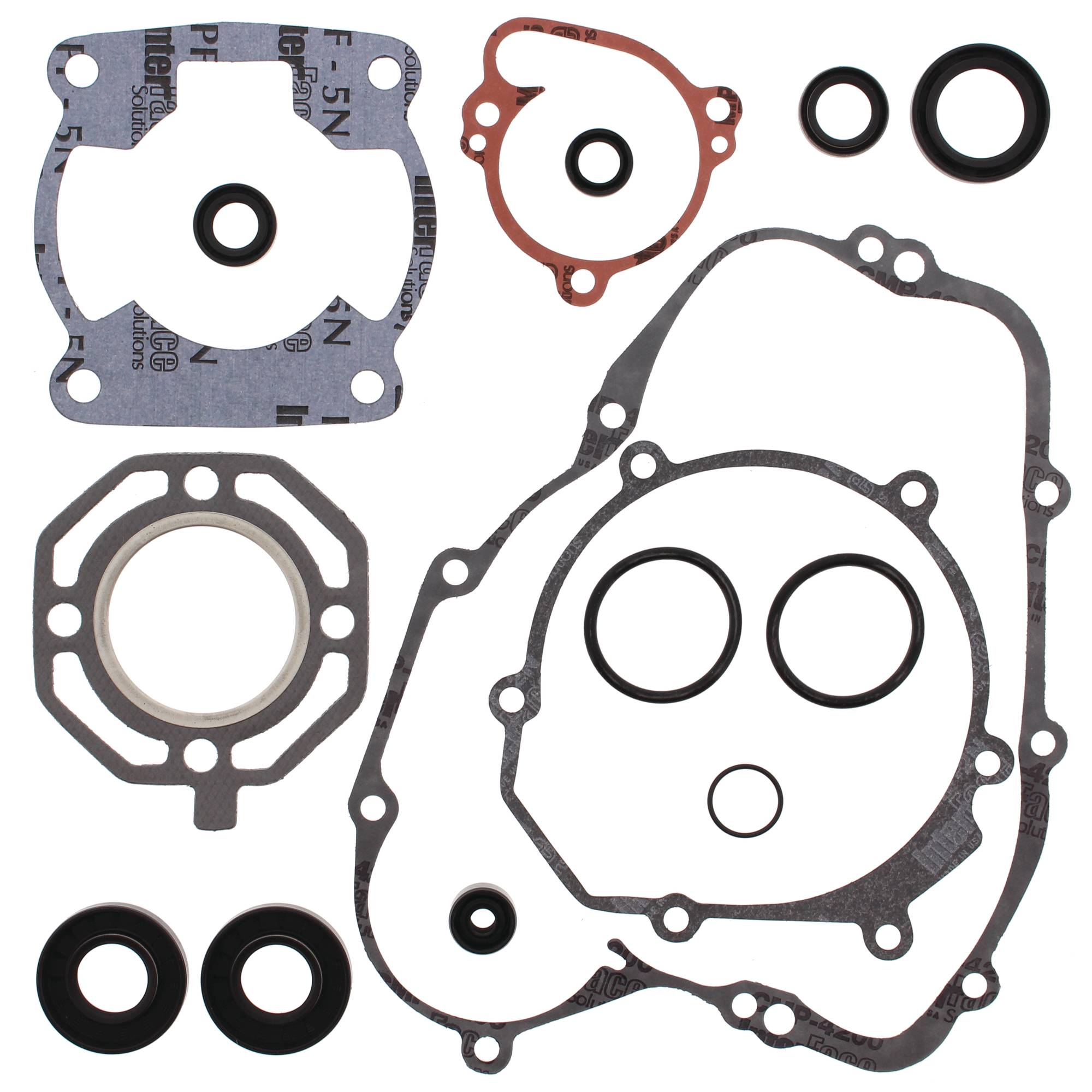 Winderosa Gasket Kit With Oil Seals for Kawasaki KX 80 90 1980 1990