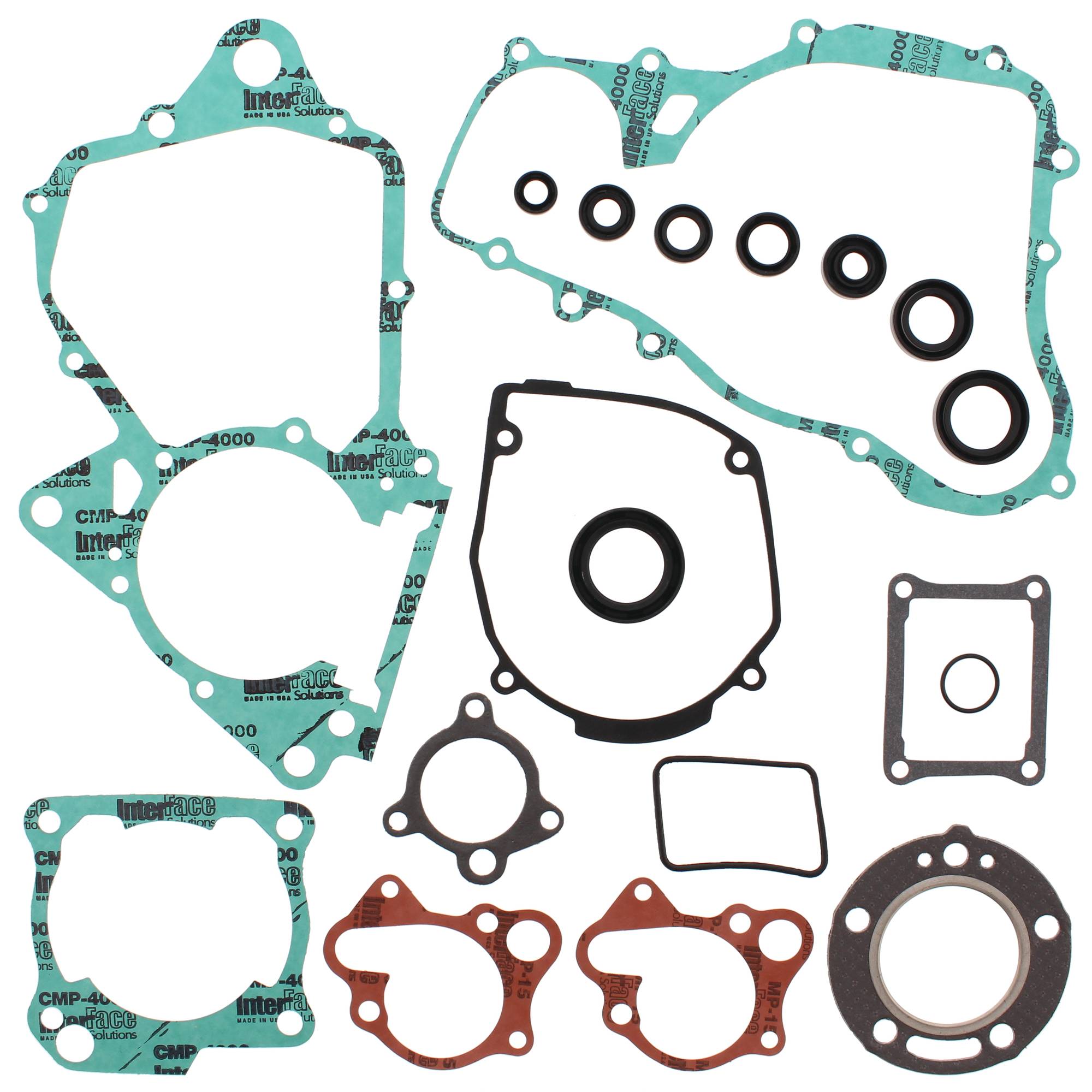 Winderosa Gasket Kit With Oil Seals for Honda CR 125 R 86 1986