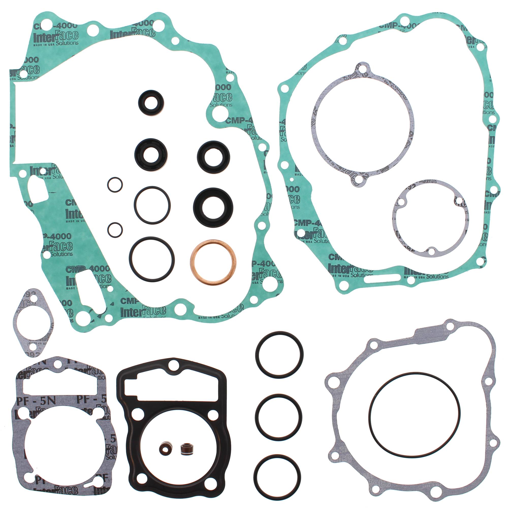 Winderosa Gasket Kit With Oil Seals for Honda CRF 150 F 03 04 05 2003-2005