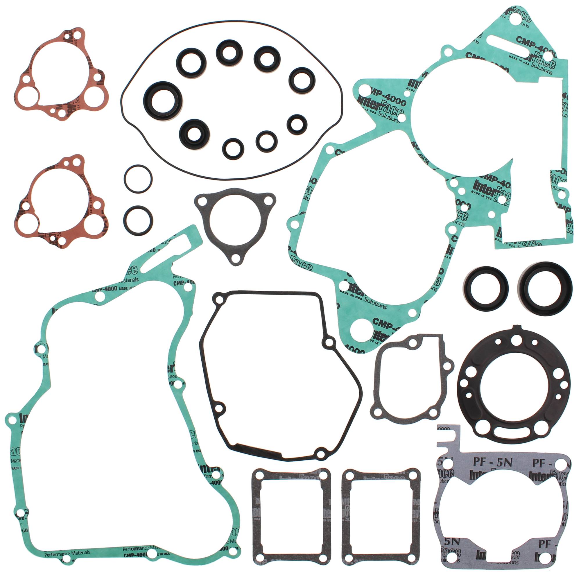 Winderosa Gasket Kit With Oil Seals for Honda CR 125 R 00