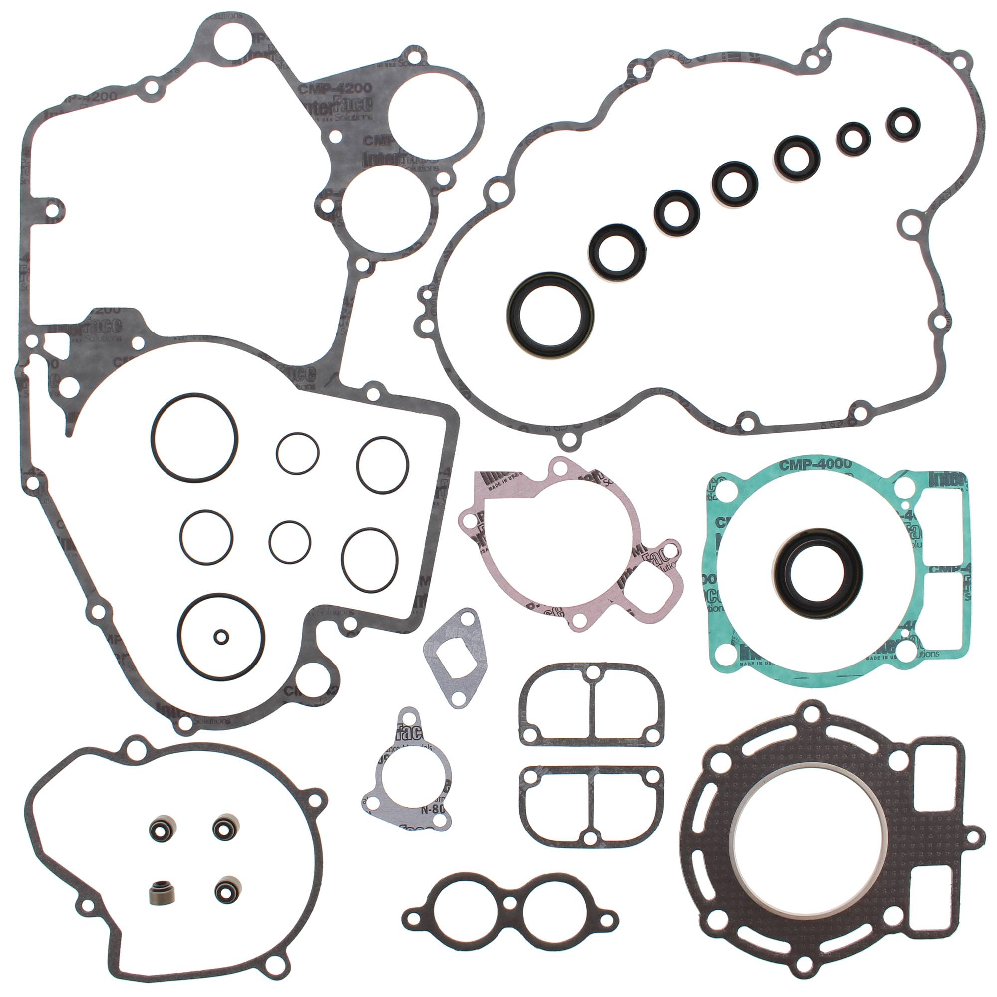 Winderosa Gasket Kit With Oil Seals for KTM 250 EXC Racing 4T 02