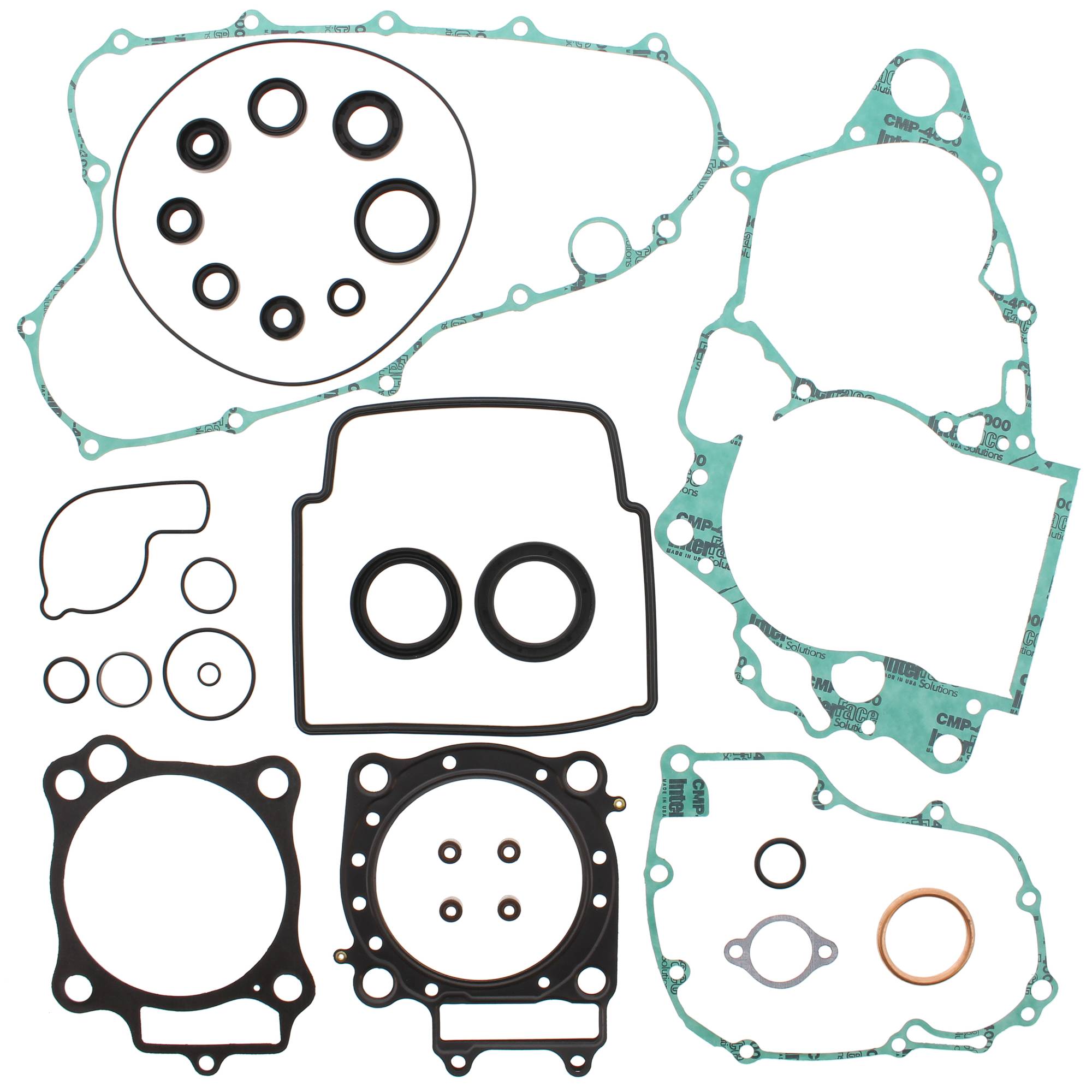 Winderosa Gasket Set with Oil Seals for Honda CRF 450 R 02 03-06