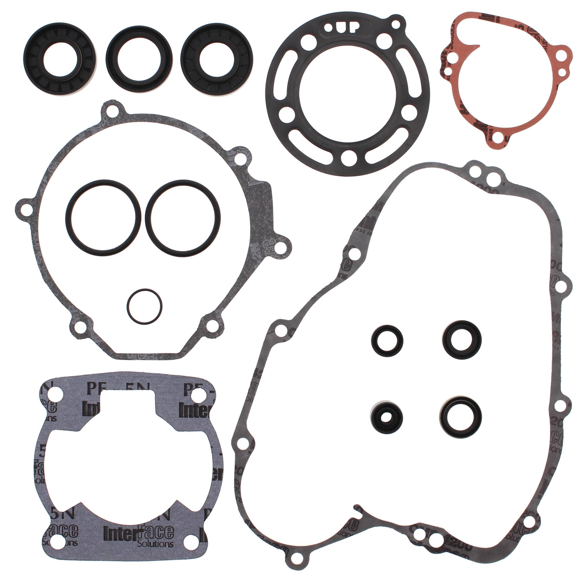 Winderosa Gasket Kit With Oil Seals for Kawasaki KX 100 95 96 97