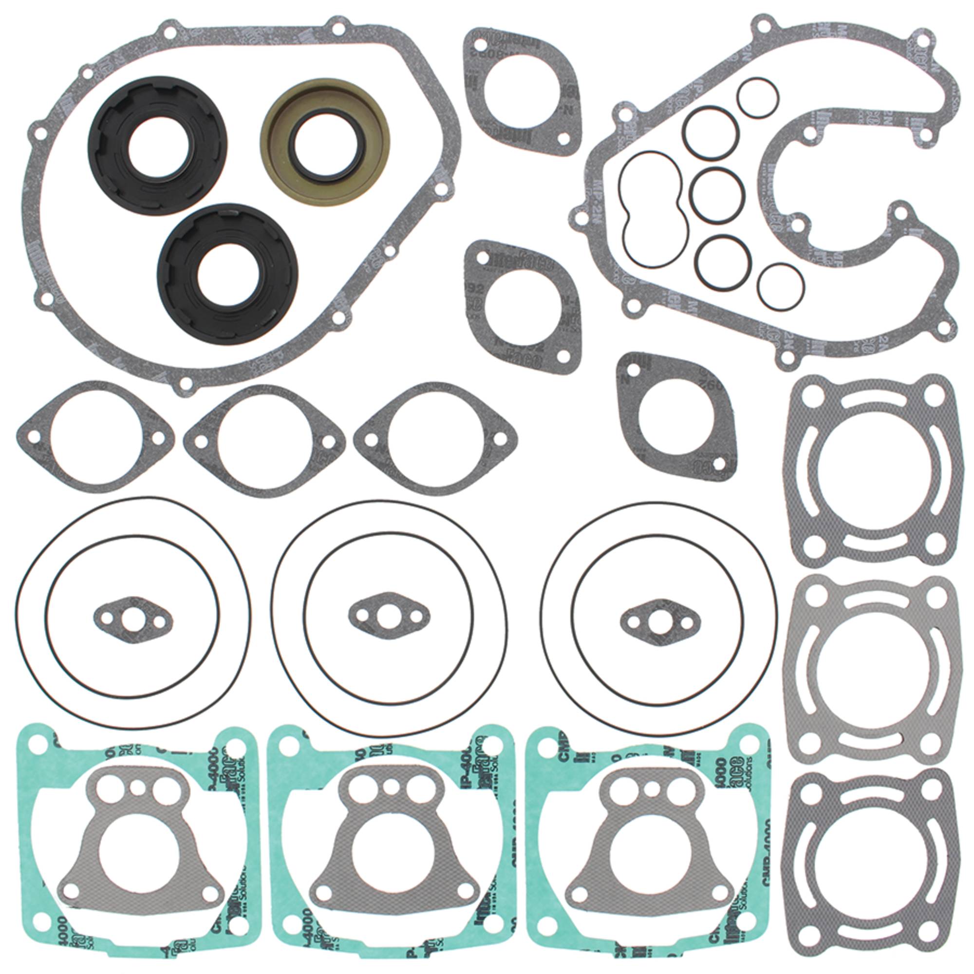 Winderosa Gasket Kit With Oil Seals for Polaris Genesis I 01 02 03 04