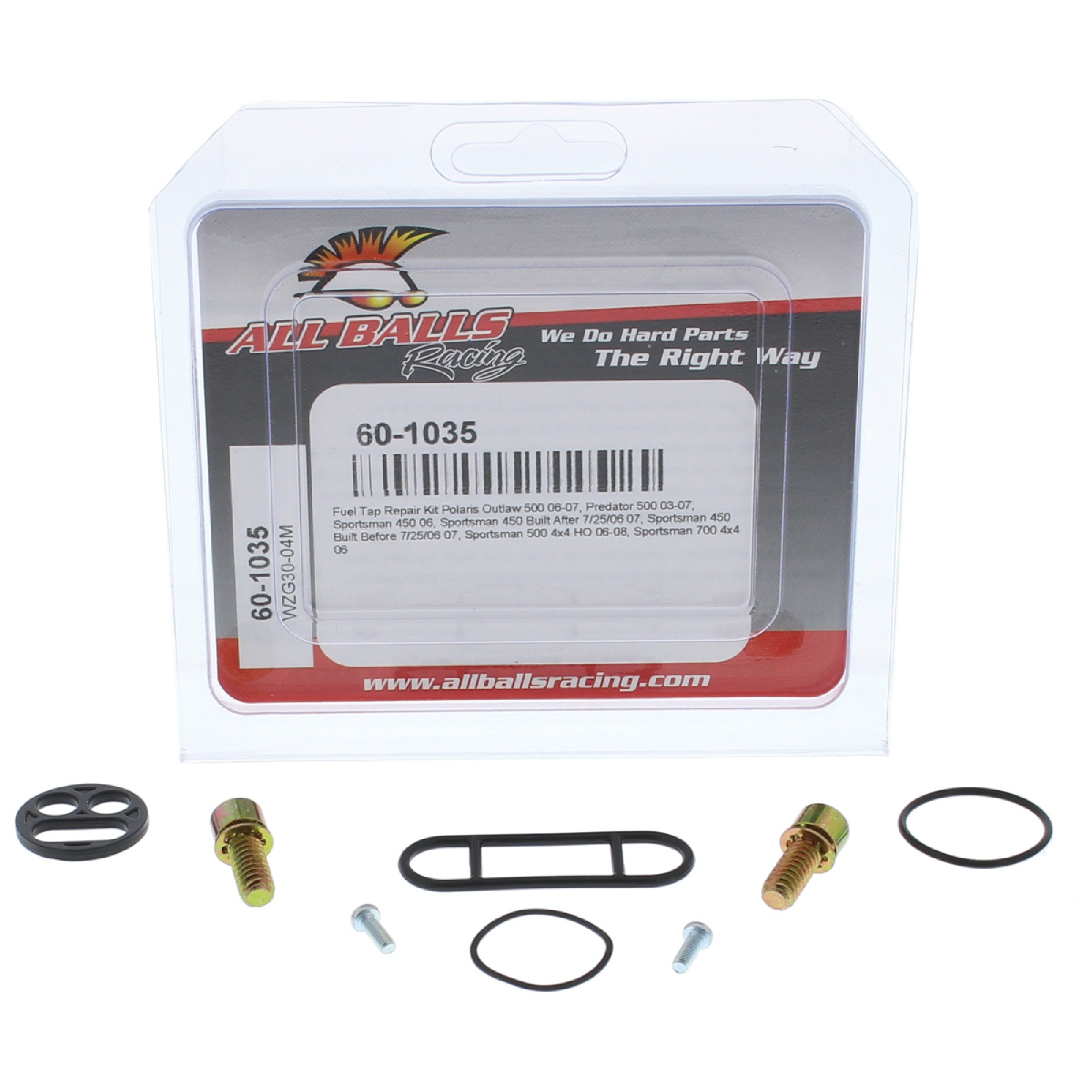 All Balls Fuel Tap Repair Kit 60-1035 for Polaris Outlaw 500 2x4 06 07
