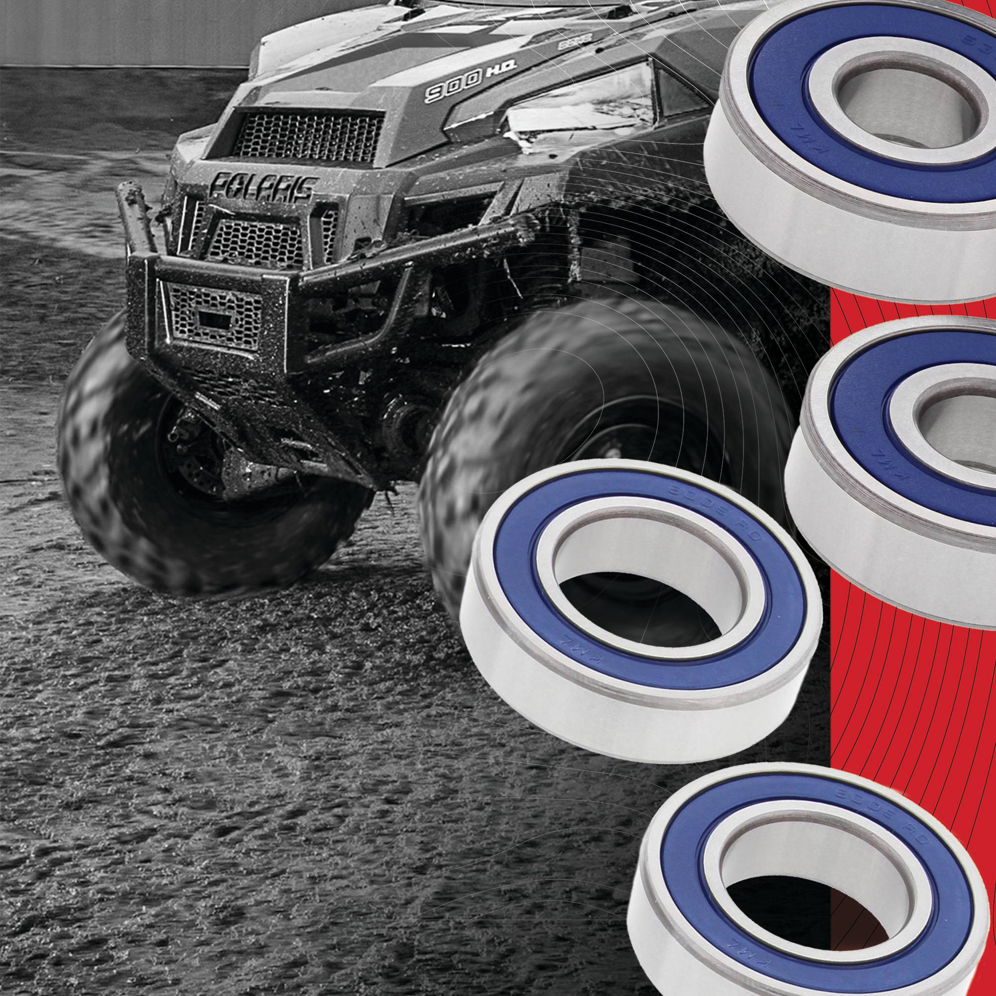 All Balls Racing Wheel Bearing Kit 25-1708 for Ducati Monster 900 S 00 01