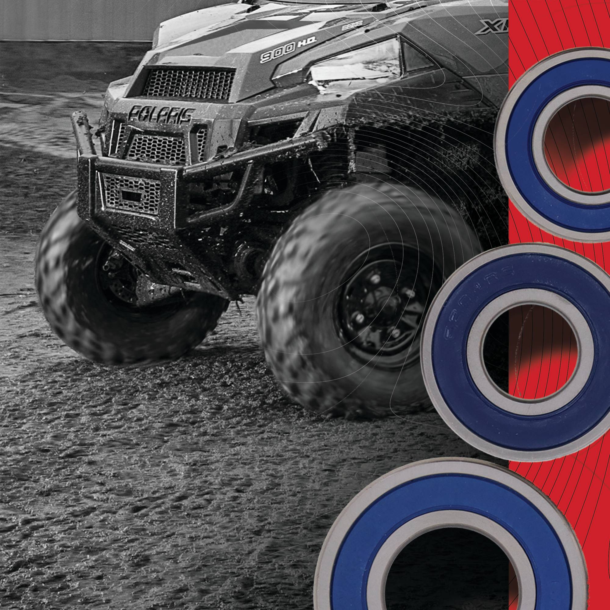 All Balls Racing Wheel Bearing Kit 25-1703 for Yamaha FJ09 15 16