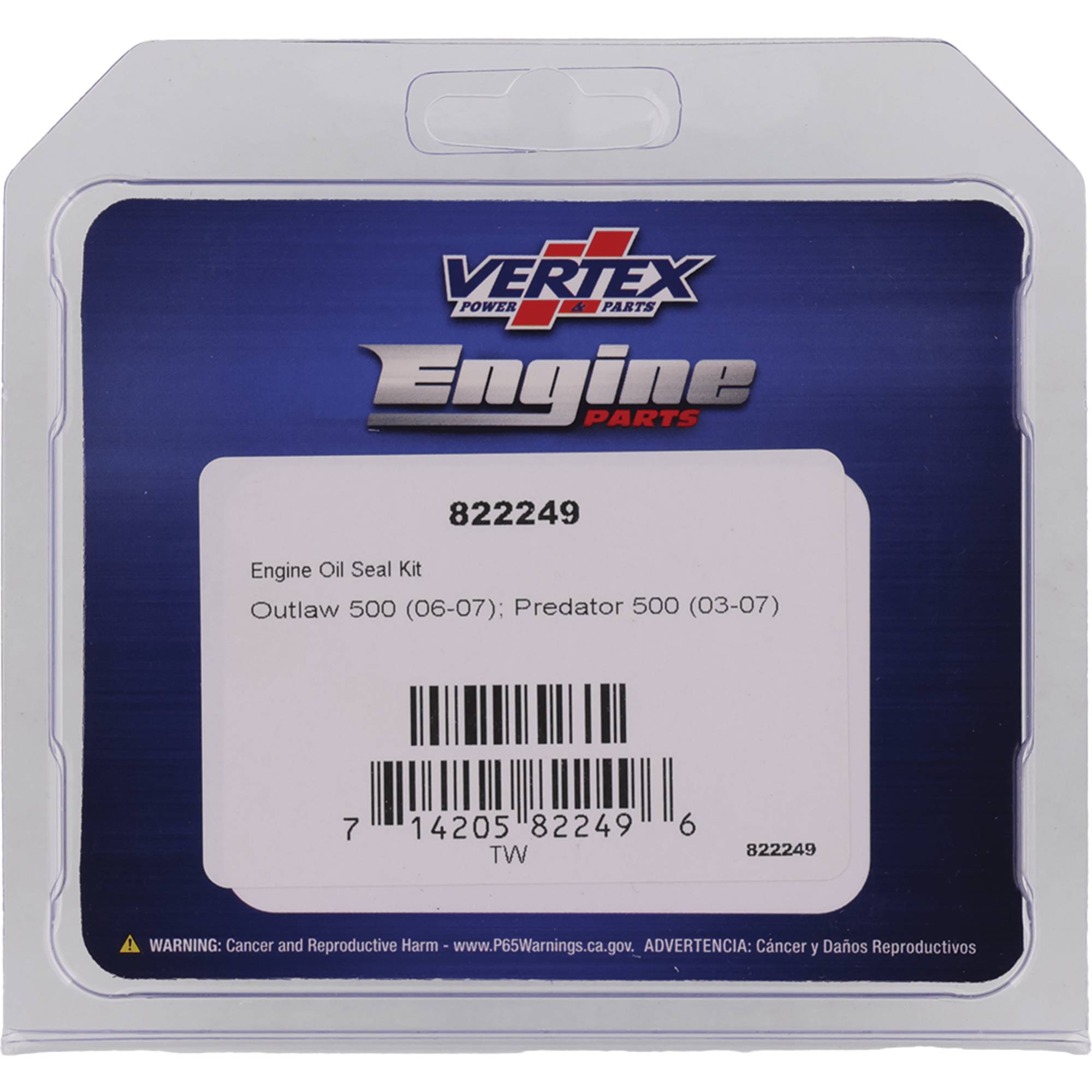 Winderosa Engine Oil Seal Kit for Polaris, 822249