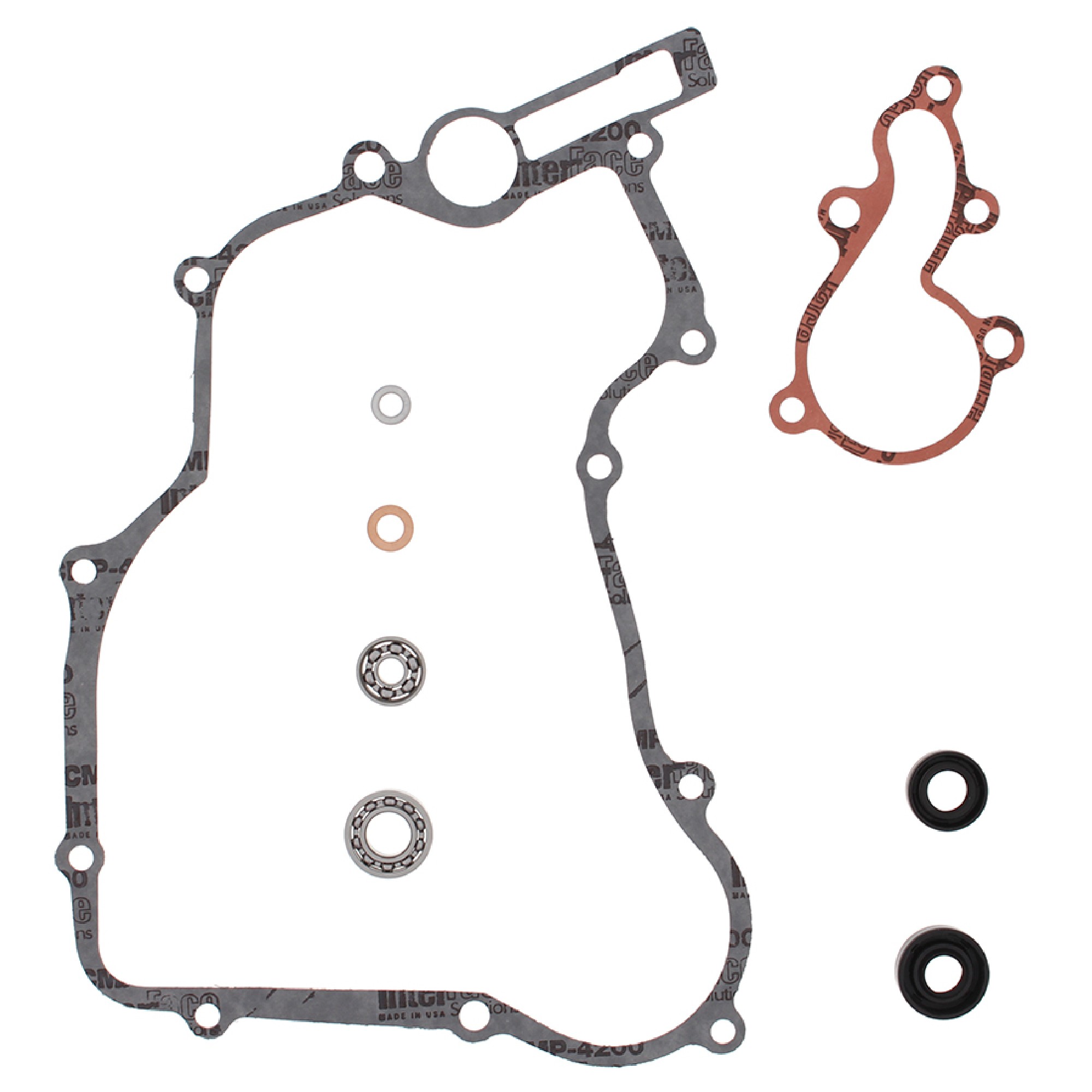 Winderosa Water Pump Rebuild Kit for Honda CR 125 R 05 06 07 2005-2007
