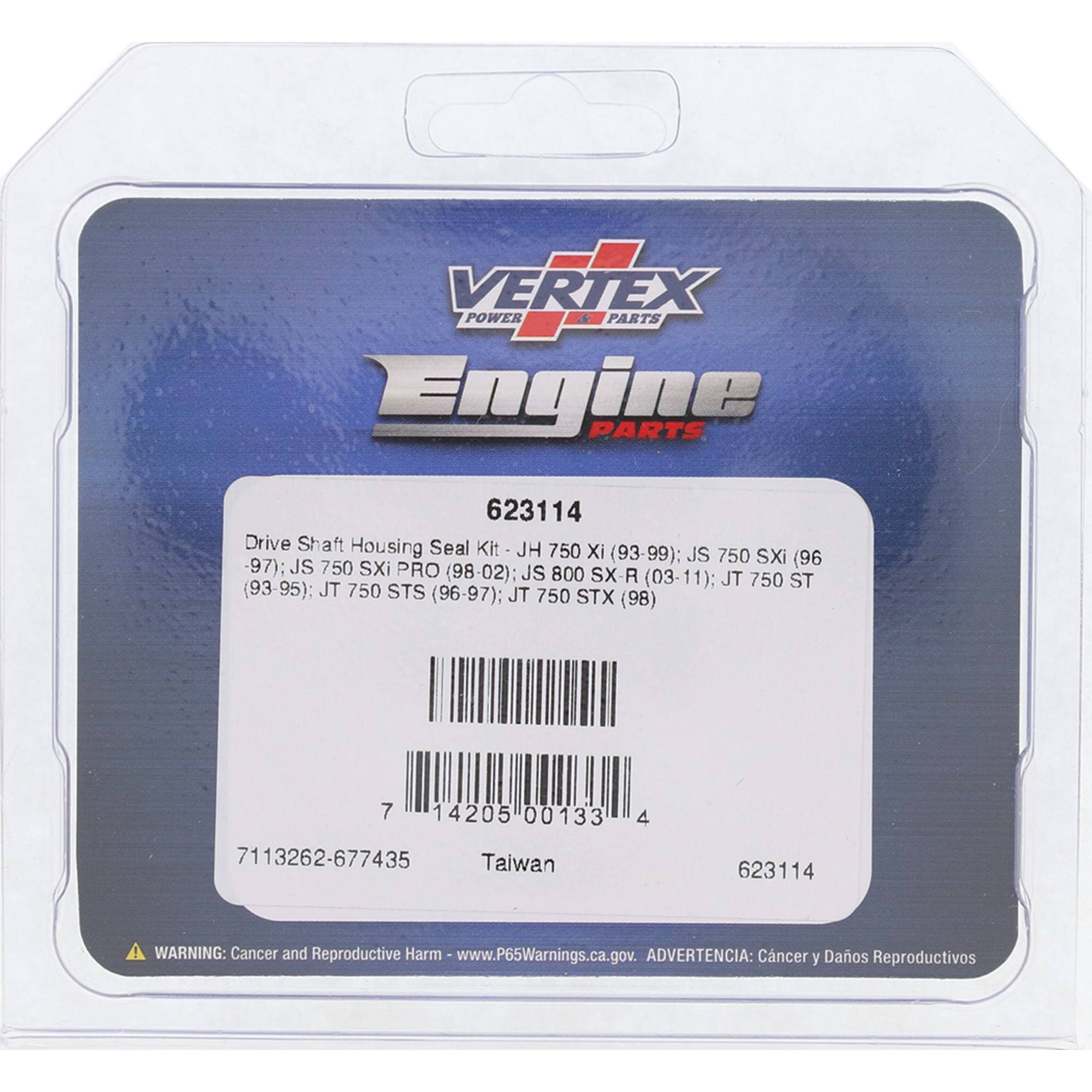 Winderosa Sealing Gaskets 623114 for Kawasaki JH750 Xi 93 94 95 96 97 98 99