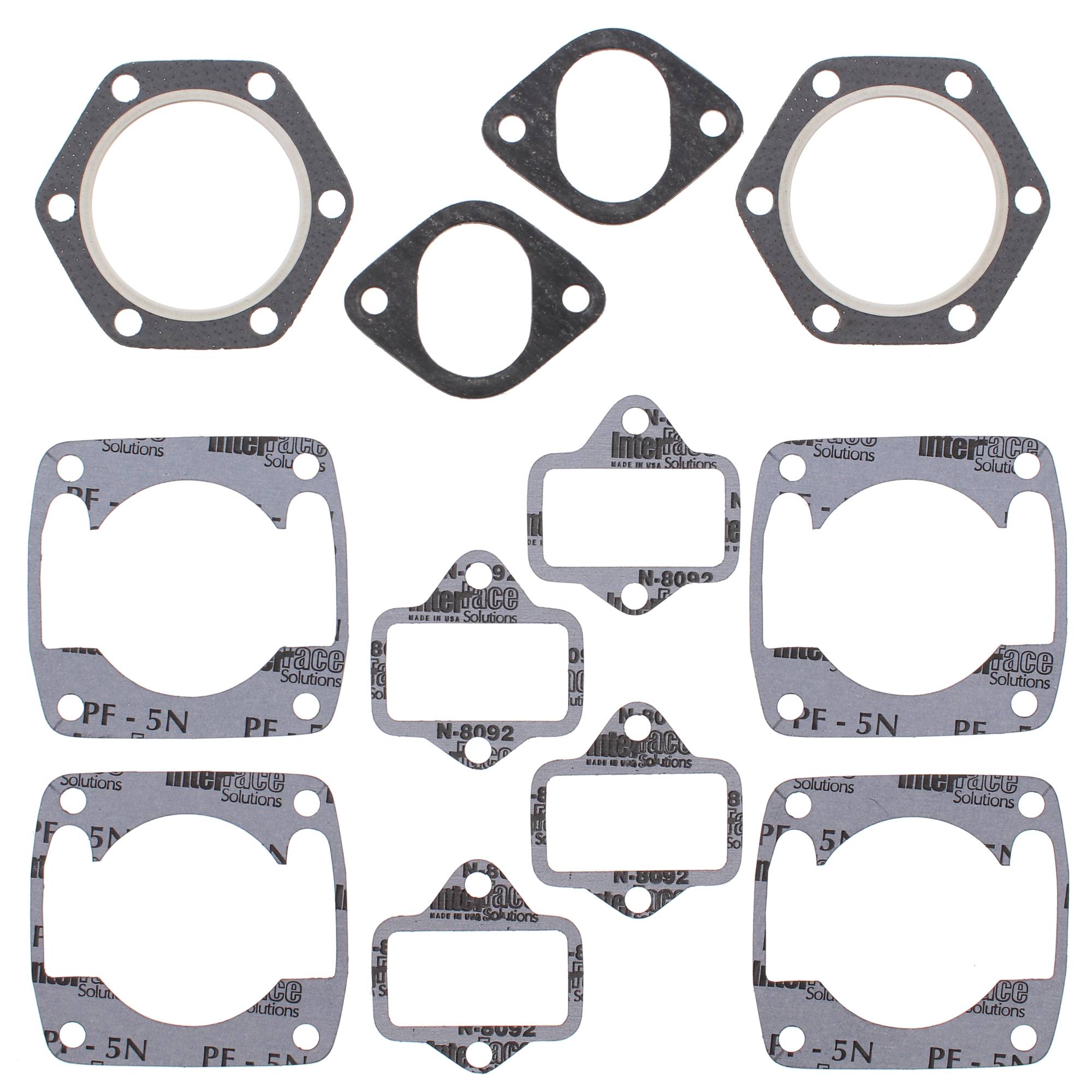 Winderosa Top End Gasket Kit for Jlo-cuyuna 2F440/2 6 Bolt Head Electric FC