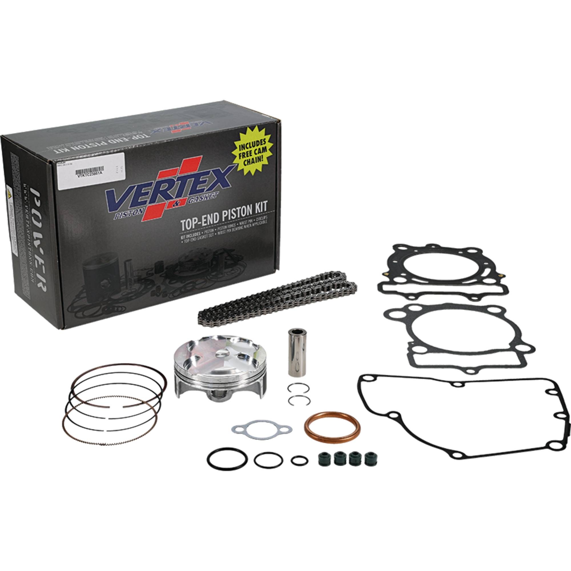 Vertex Top End Piston Kit for Suzuki RMZ 250 (13-15) VTKTC23861A