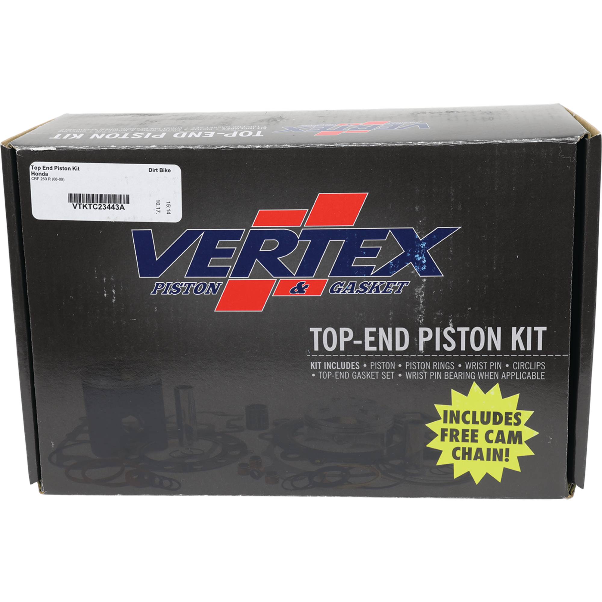 Vertex Top End Piston Kit for Honda CRF 250 R (08-09) VTKTC23443A
