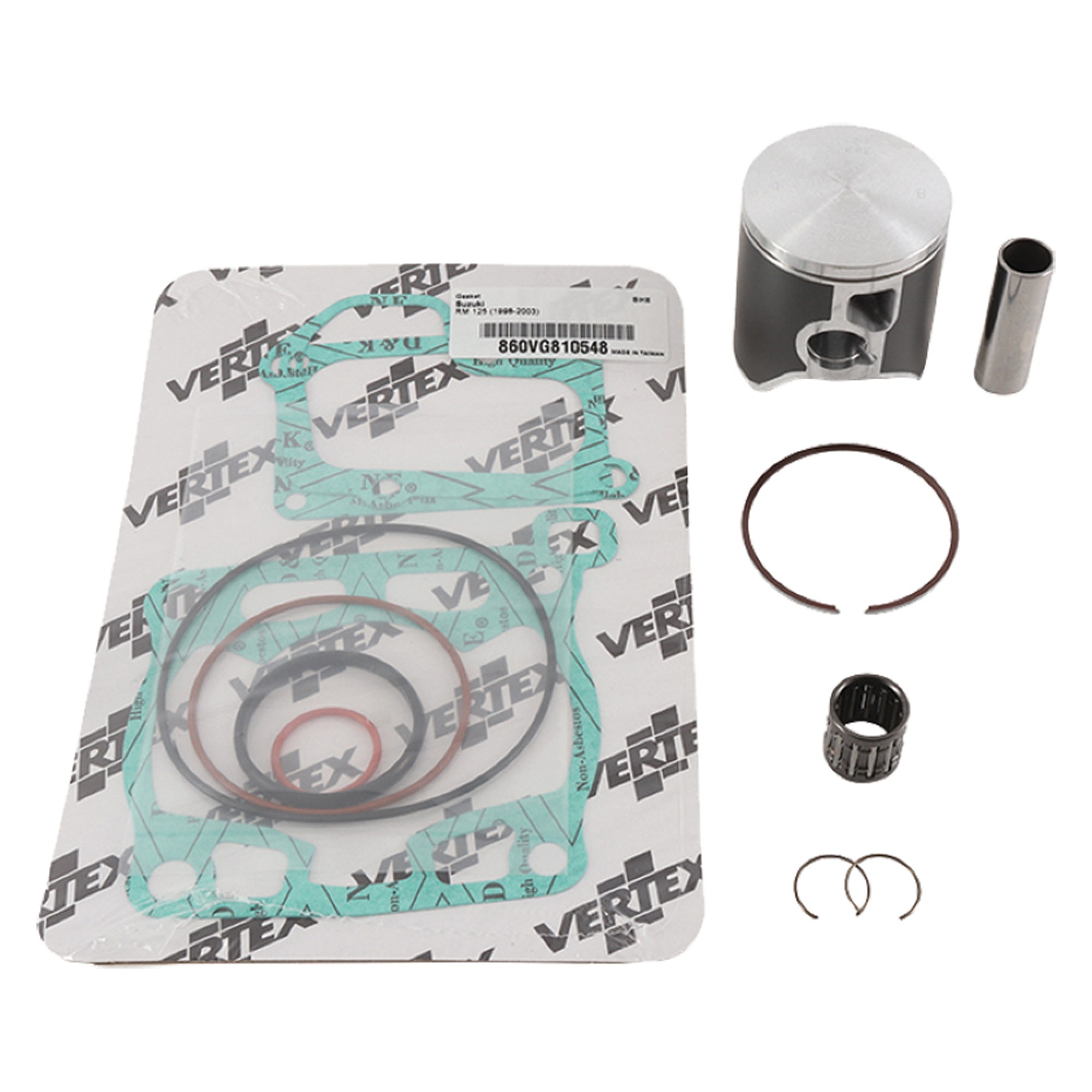 Vertex Top End Piston Kit for Suzuki RM 125 (00-03)