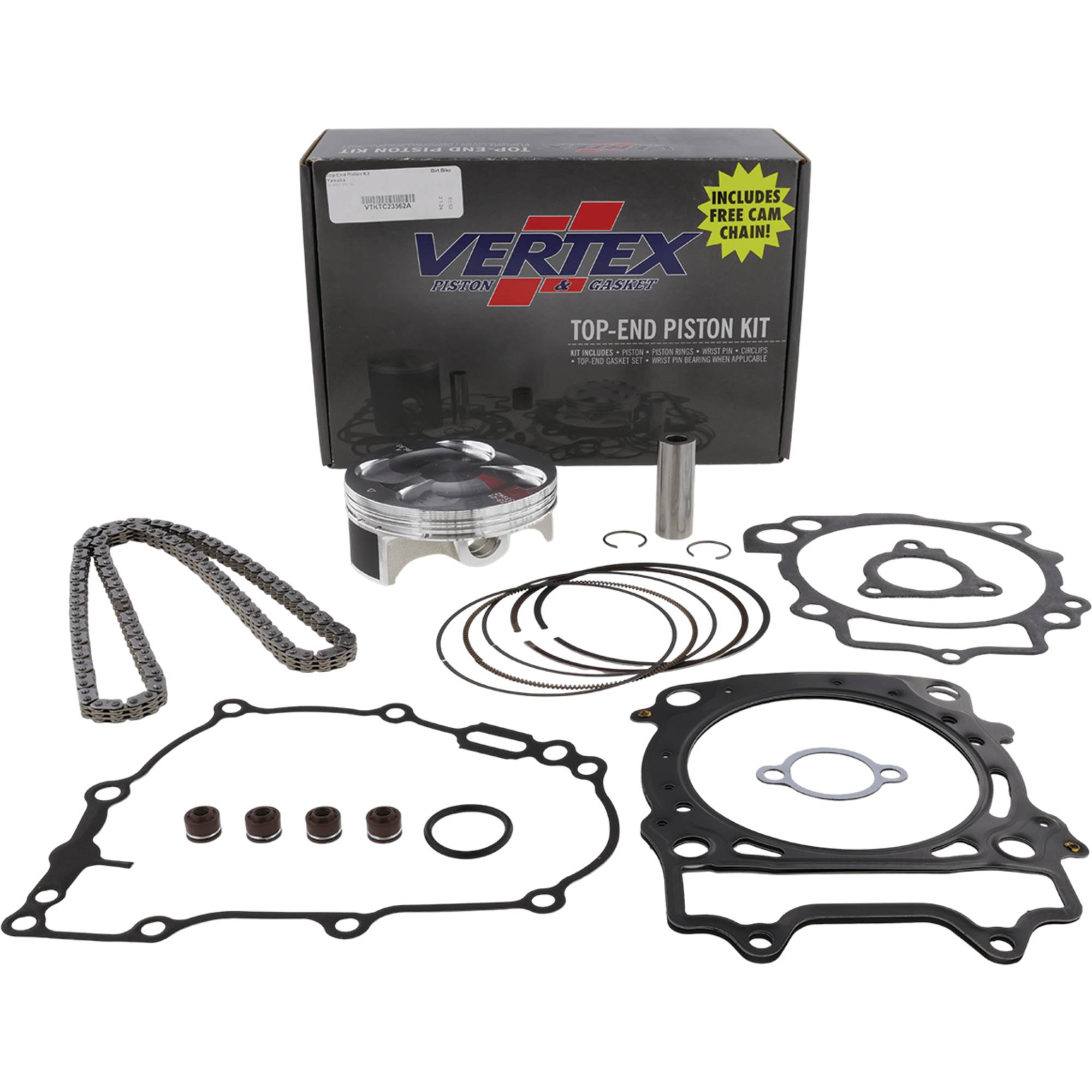 Vertex Top End Piston Kit for Yamaha YZ 450 F (10-13) VTKTC23562A