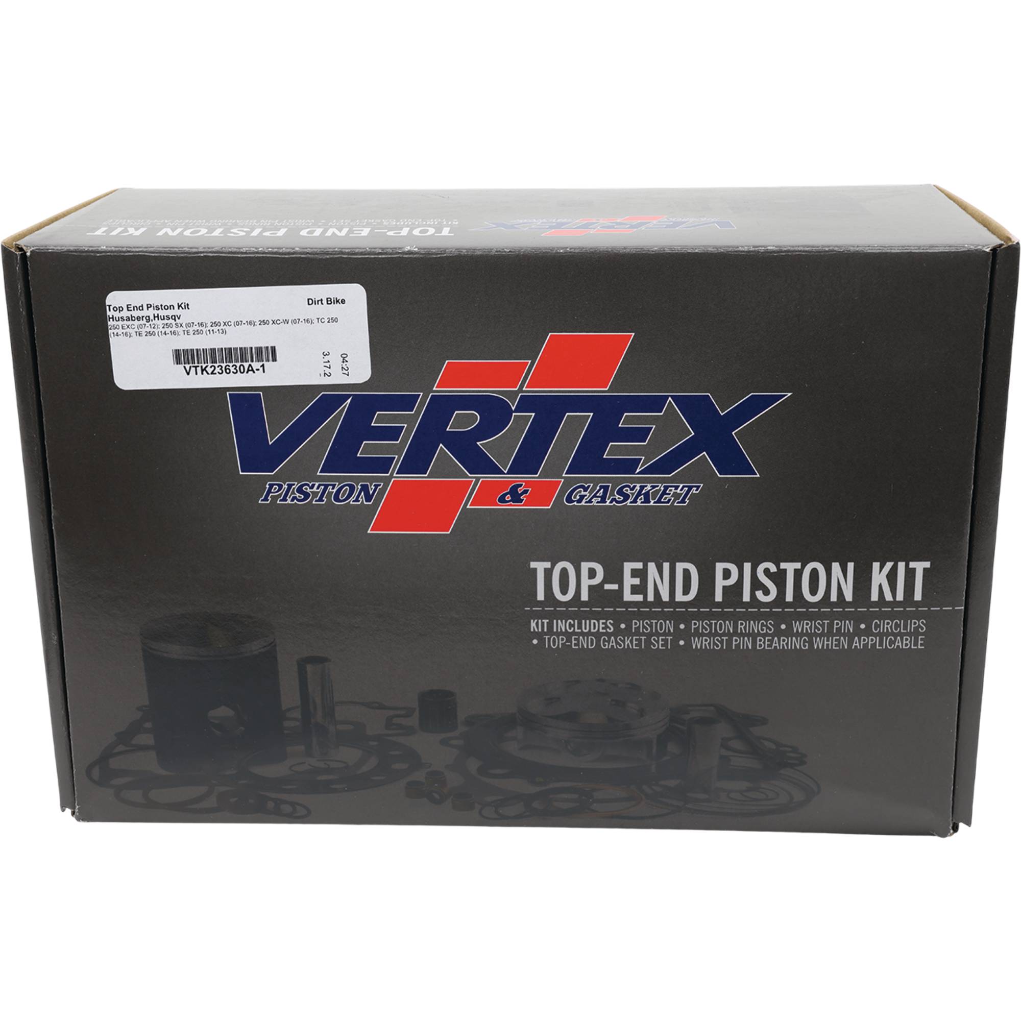 Vertex Top End Piston Kit for Husaberg TE 250 (14-16), TE 250 (11-13)