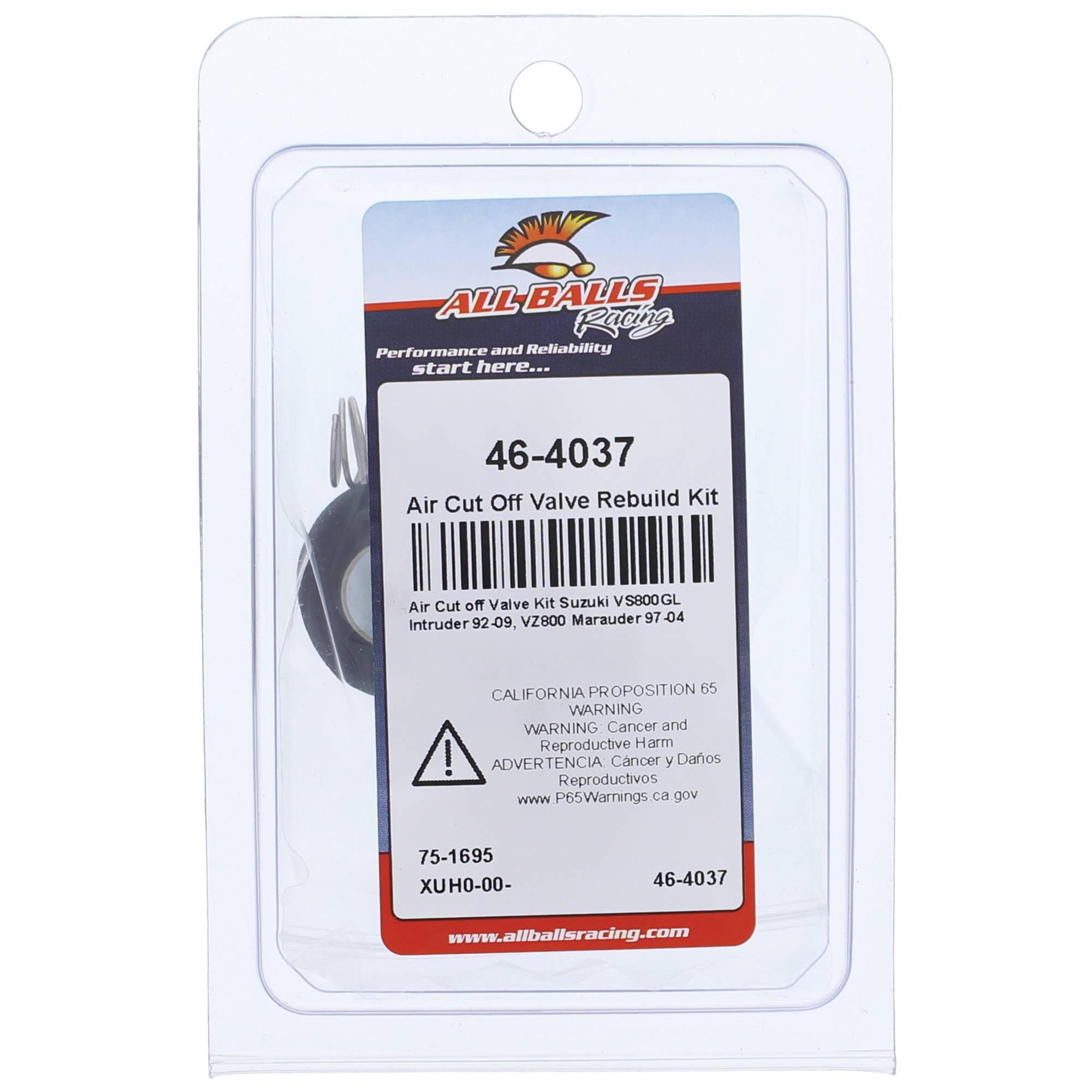 All Balls Air Cut Off Valve Rebuild Kit for Suzuki VS 800 GL Intruder 92-04