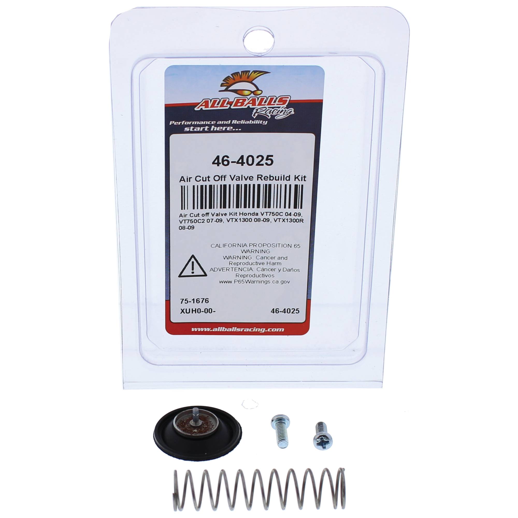 All Balls Air Cut Off Valve Rebuild Kit 46-4025 for Honda VT 750 C 04-09