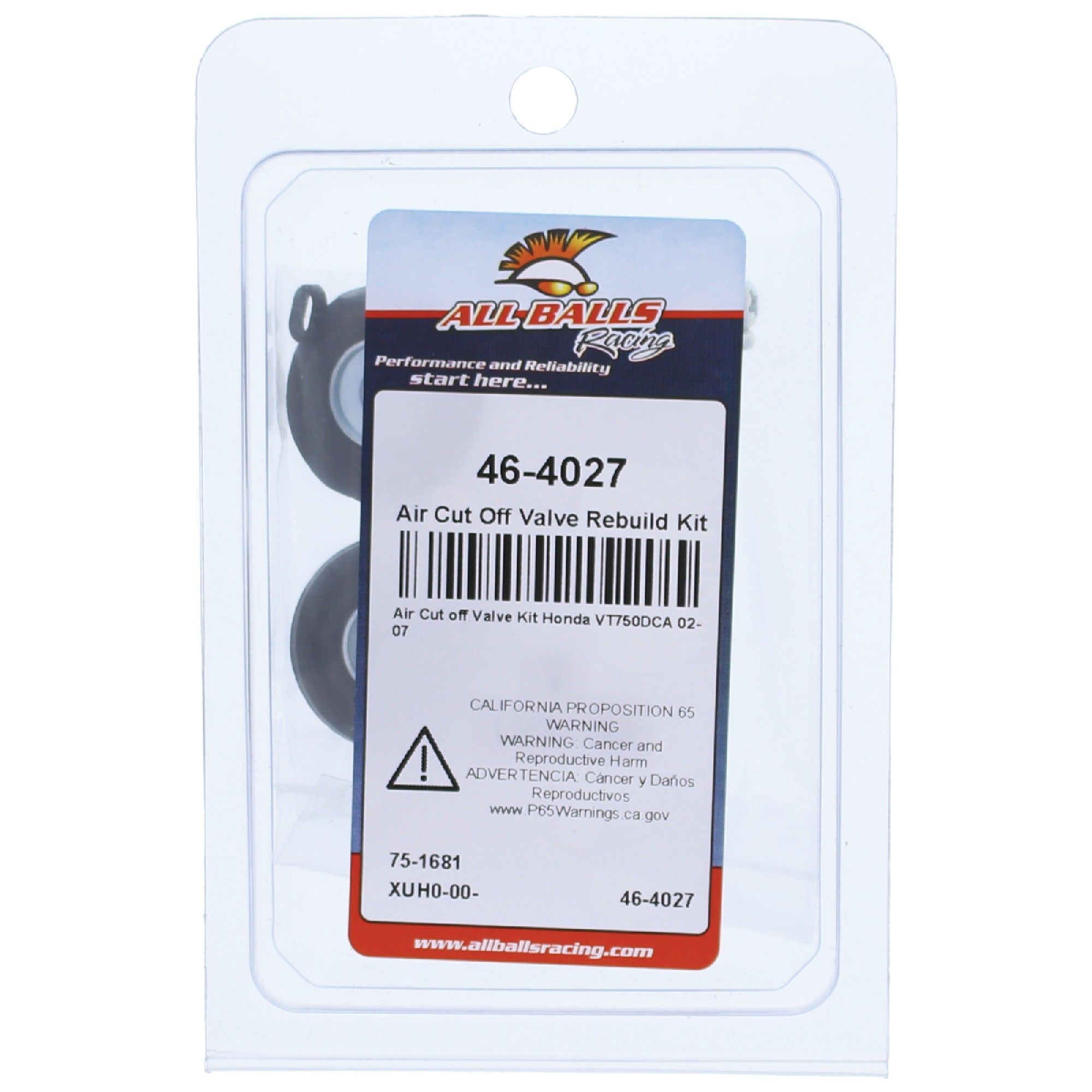 All Balls Air Cut Off Valve Rebuild Kit 46-4027 for Honda VT 750 DCA 02-07