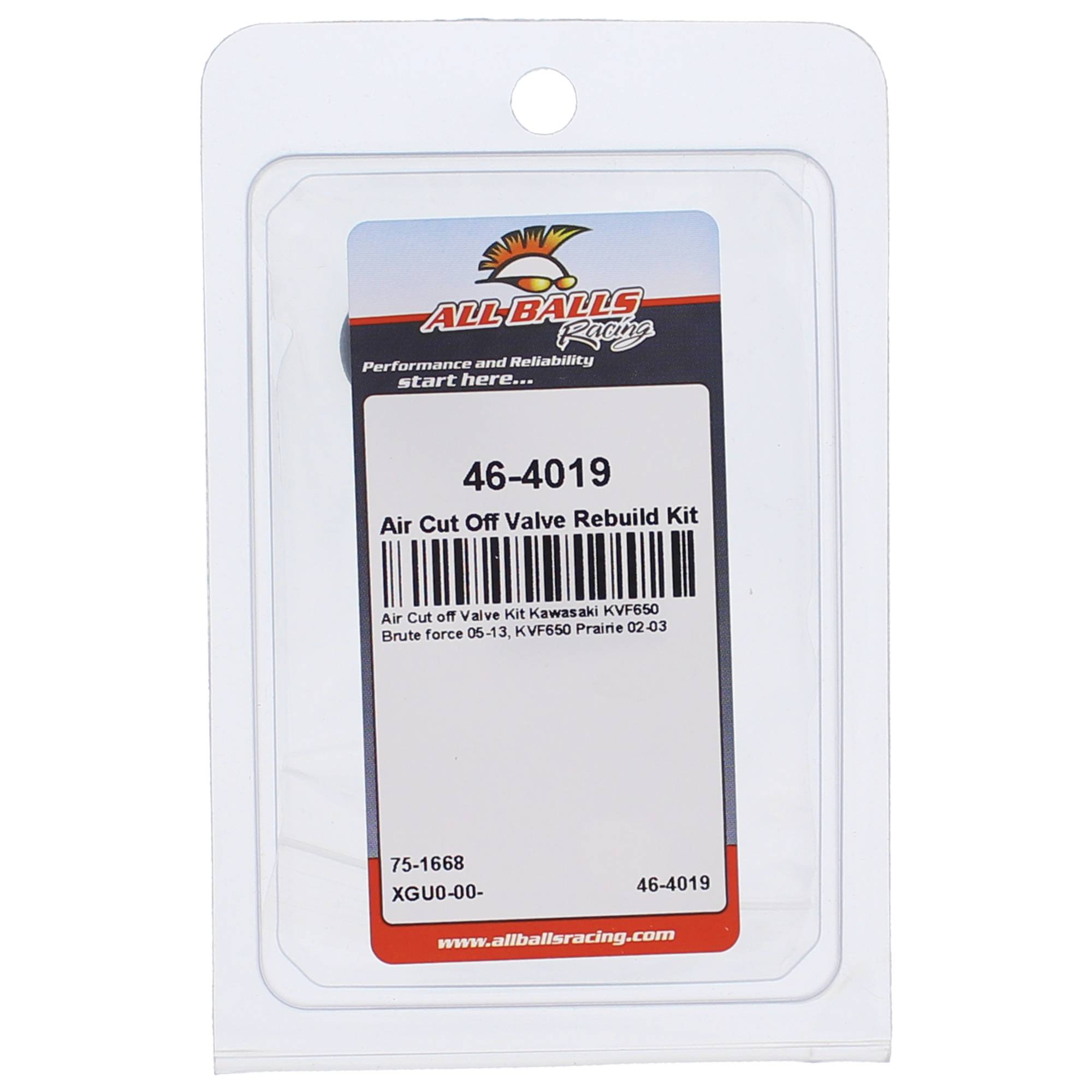 All Balls Air Cut Off Valve Rebuild Kit for Kawasaki KVF 650 Prairie 4x4 02 03