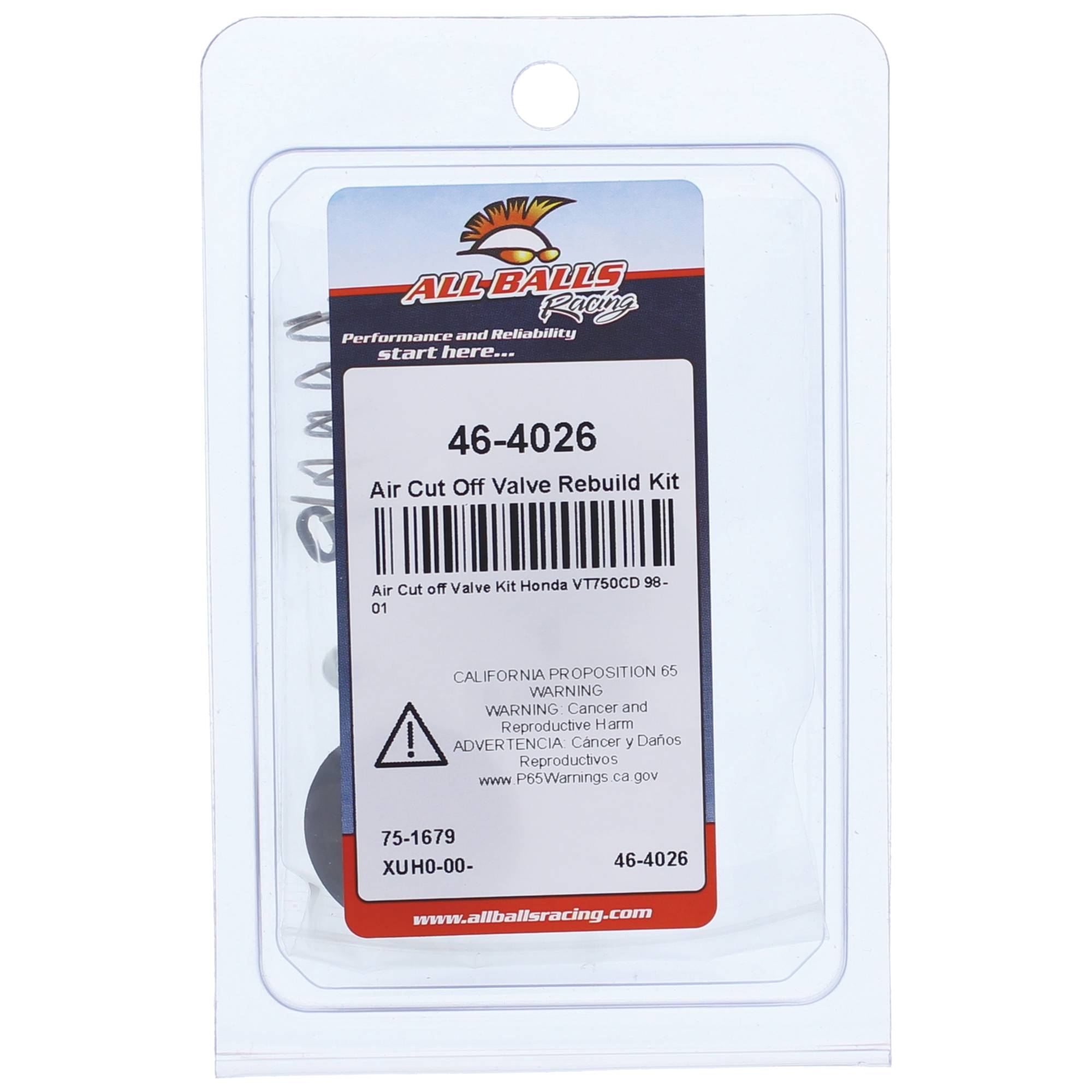 All Balls Air Cut Off Valve Rebuild Kit 46-4026 for Honda VT 750 CD 98-01