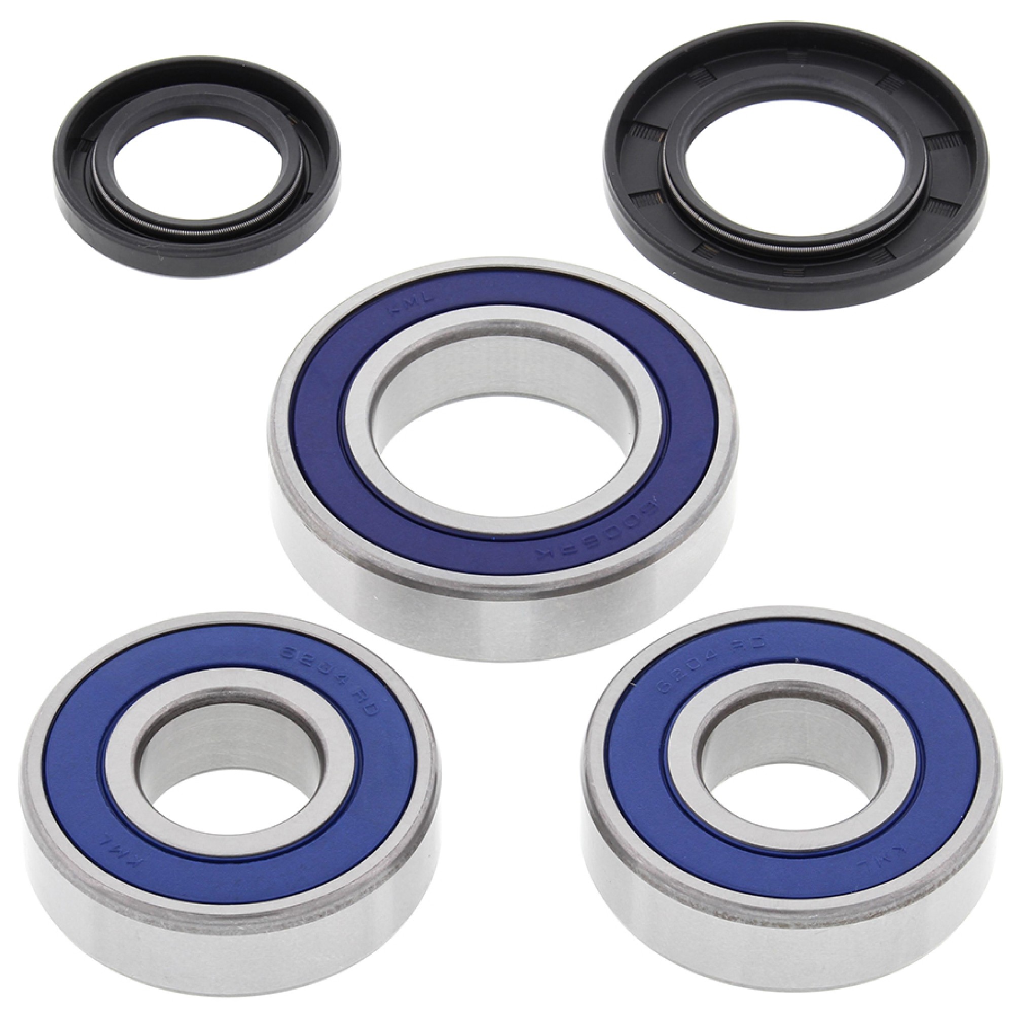 All Balls Racing Wheel Bearing Kit for Kawasaki Ninja 750 R (ZX 750F) 87-90