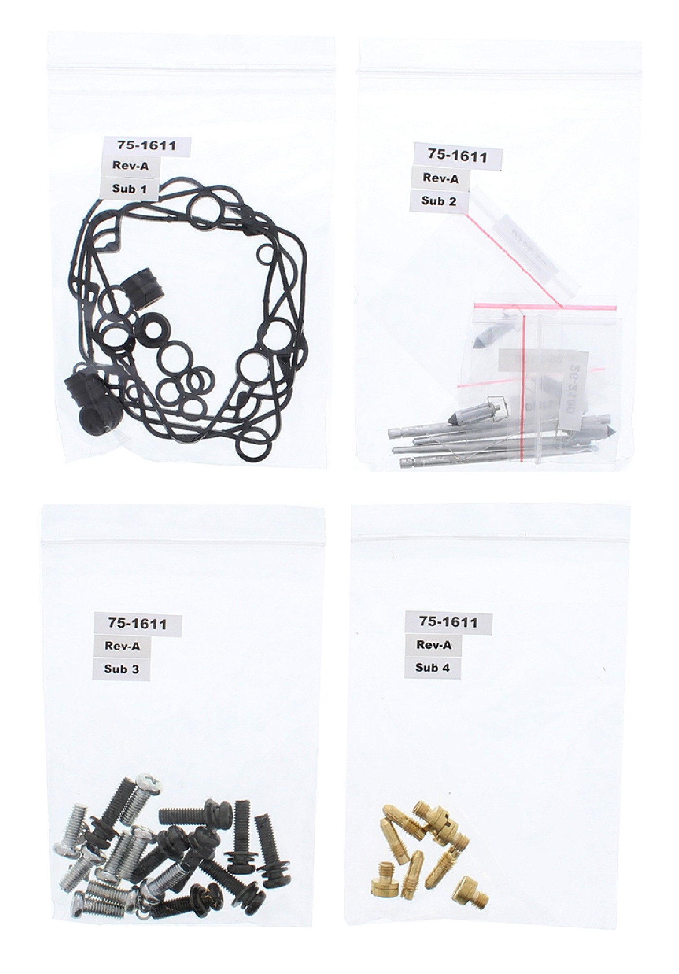 All Balls Carburetor Rebuild Kit 26-1730 for Suzuki GSX-R 600 92 93