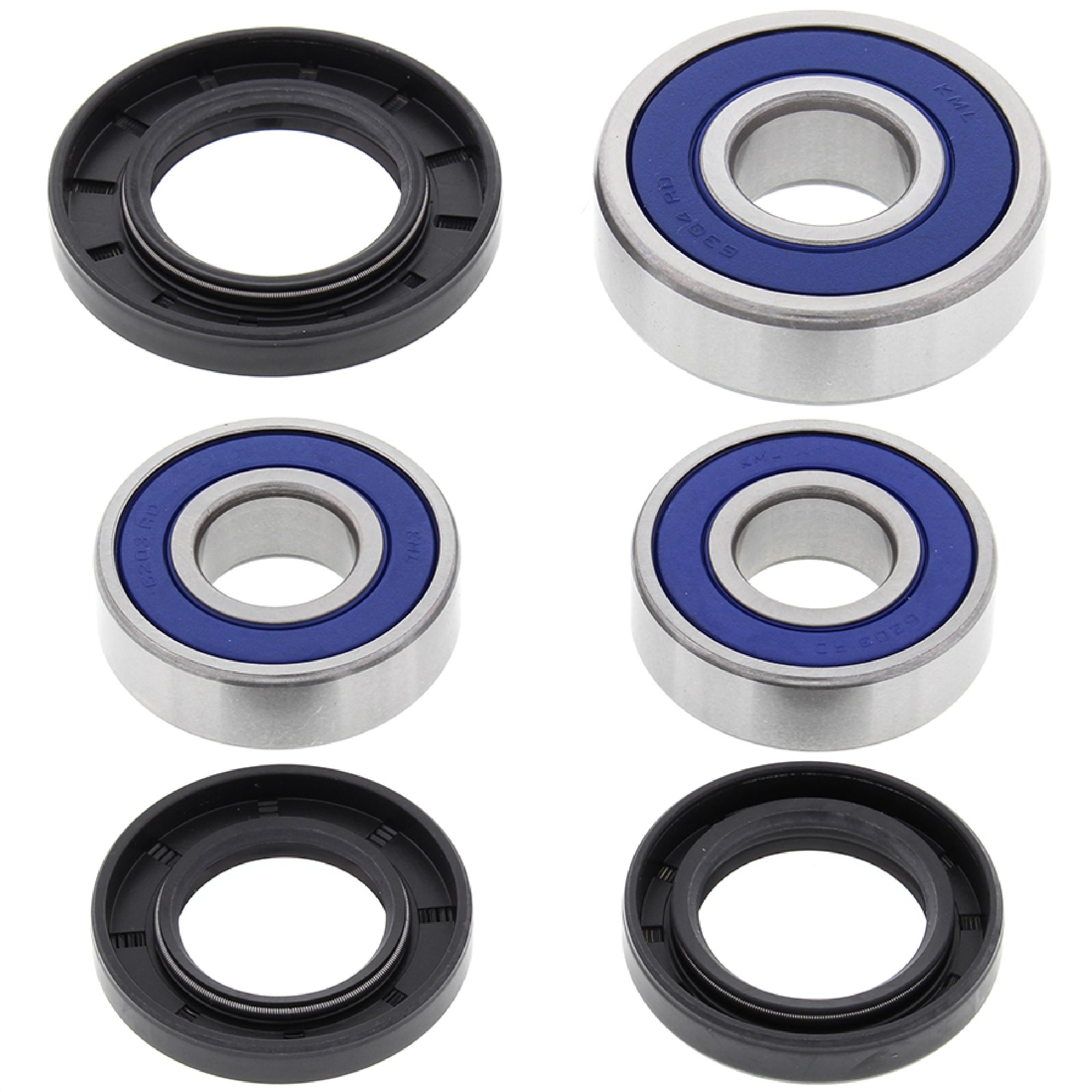 All Balls Racing Wheel Bearing Kit for Yamaha XTZ TENERE 660 (Euro) 94-98 08 09