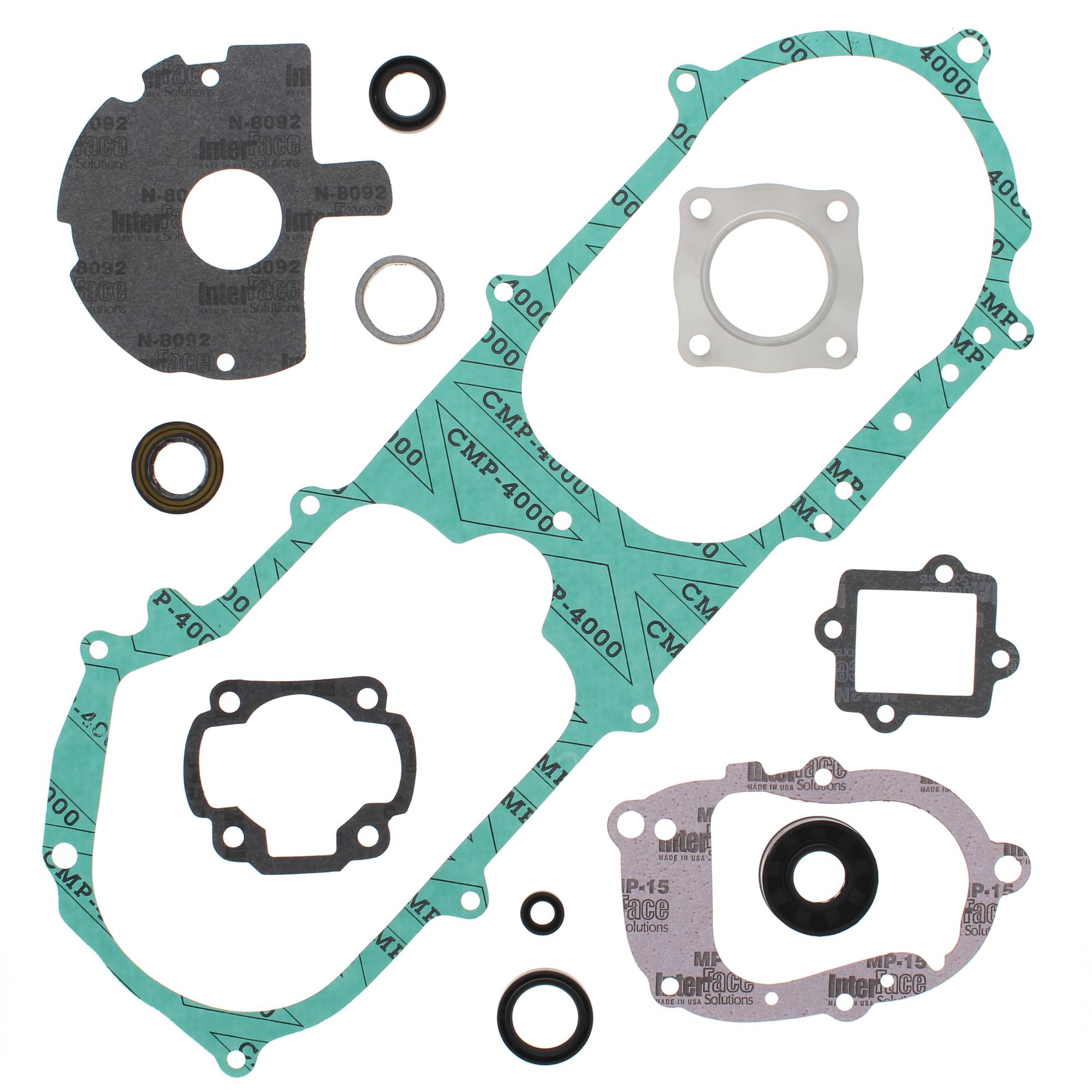 Vertex Gasket Set with Oil Seals (811857) for Arctic Cat 50 Y-6 04 05