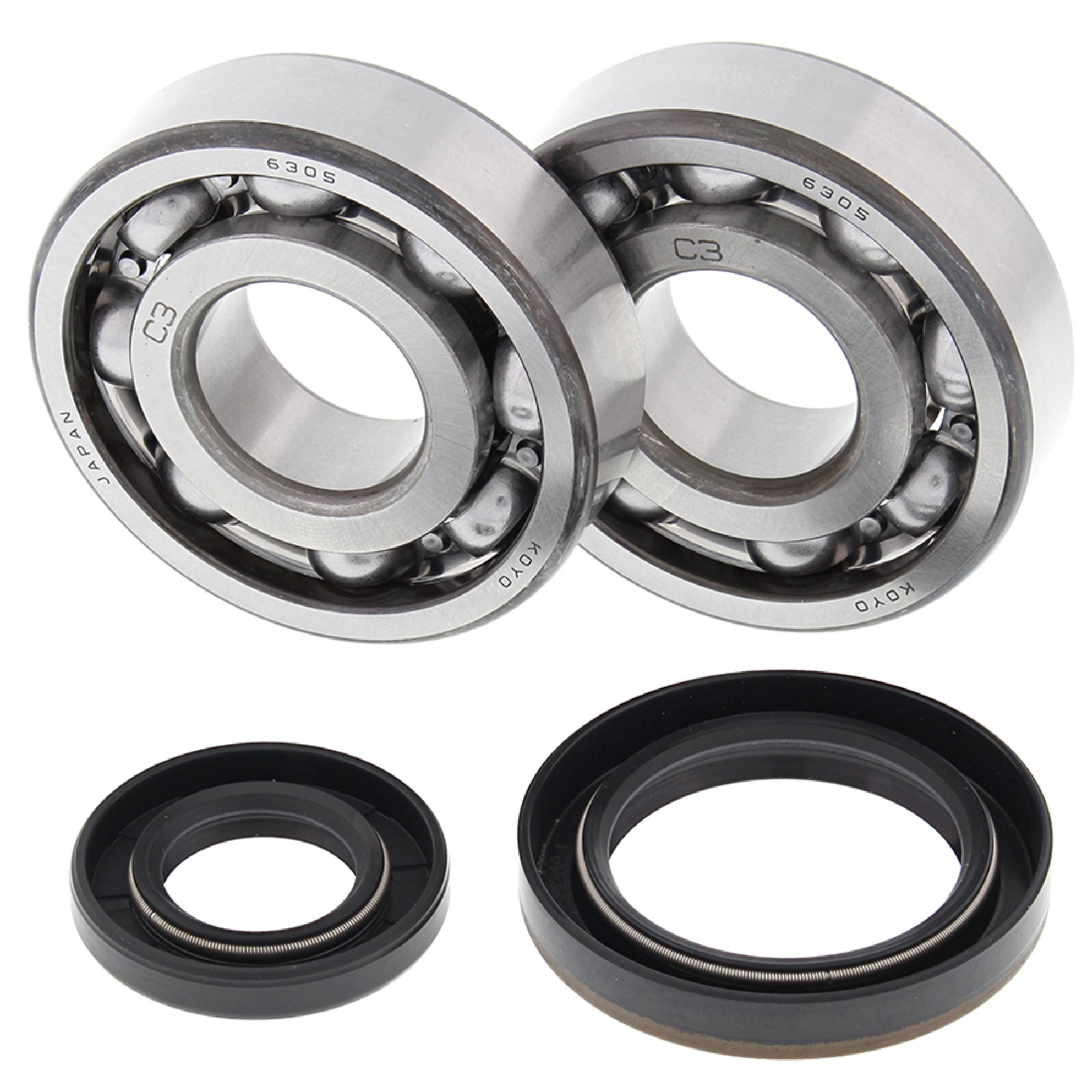 All Balls Racing Crank Bearing and Seal Kit 24-1019 for Suzuki RM 250 89-93
