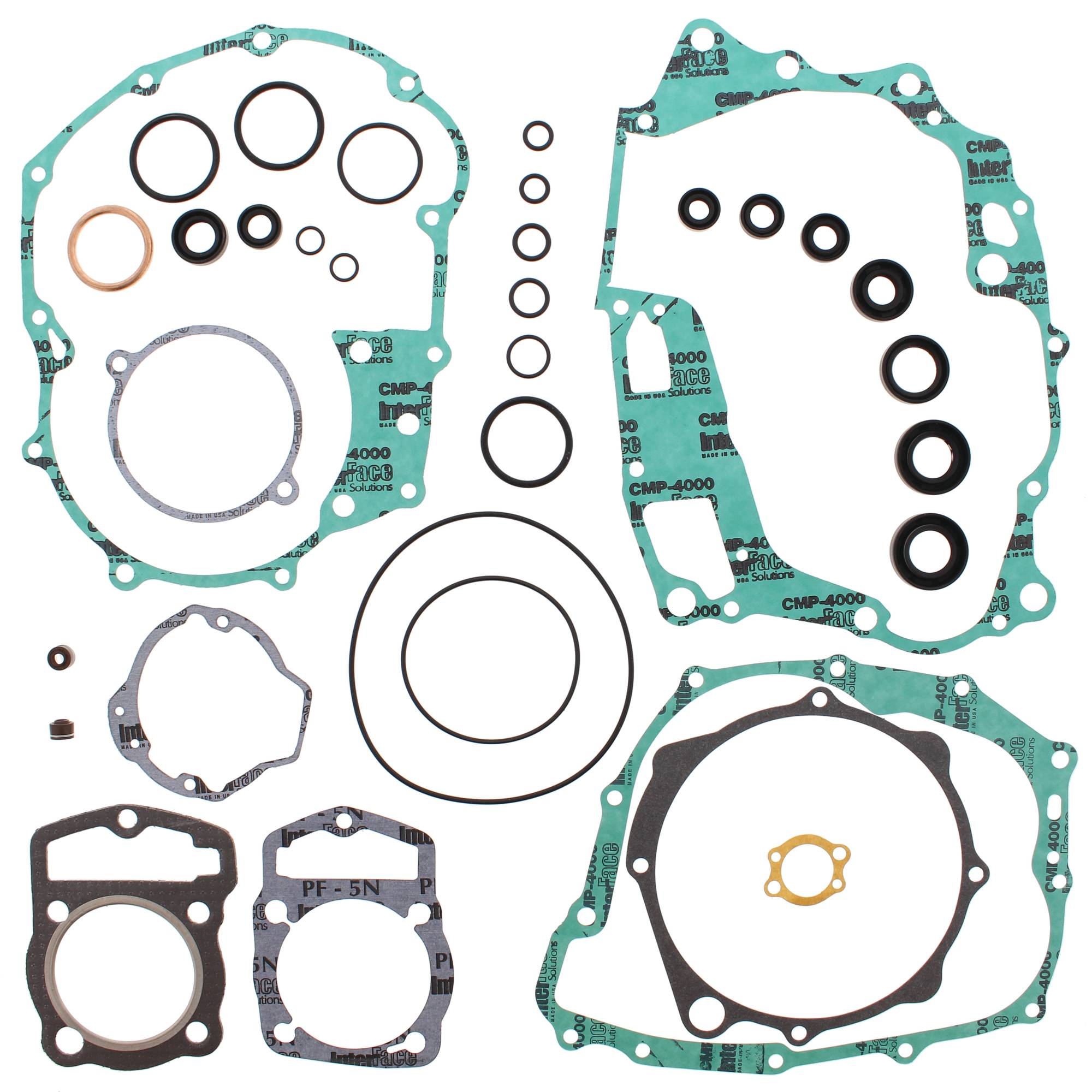 Winderosa Complete Gasket Kit with Oil Seals for Honda, 811816