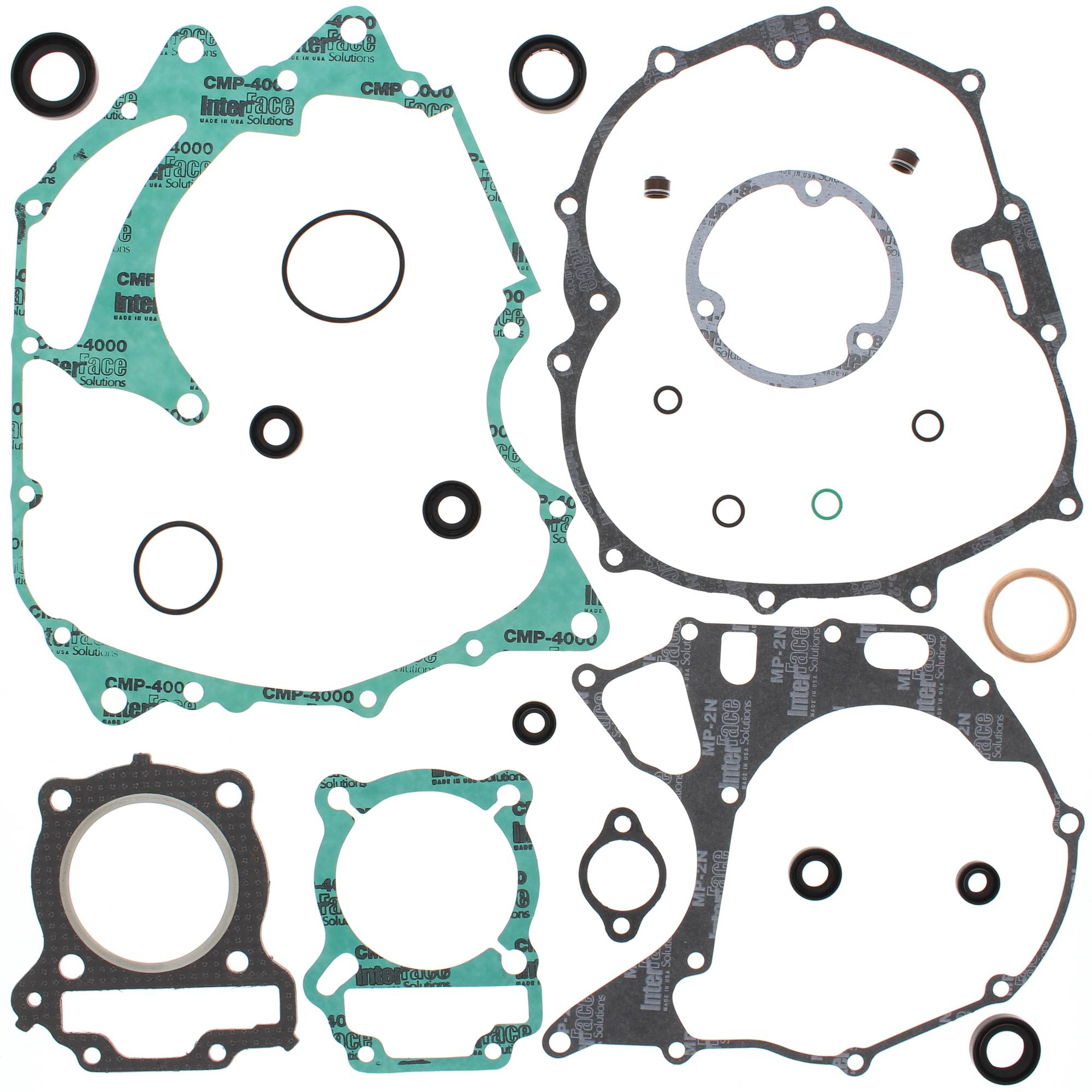 Winderosa Complete Gasket Kit with Oil Seals for Honda, 811817