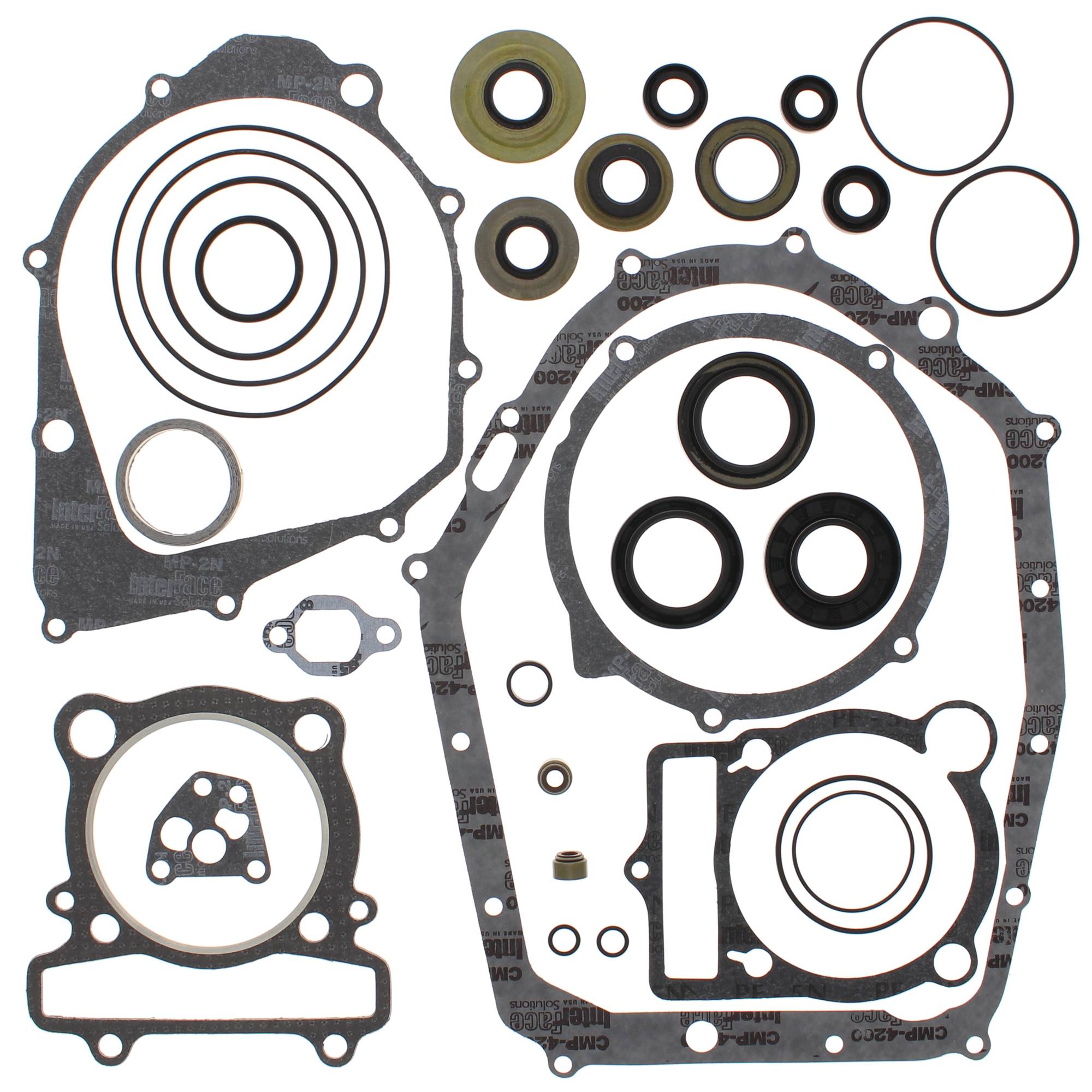 Vertex Gasket Set with Oil Seals (811898) for Yamaha YFM350ER Moto-4 87 88 89 90