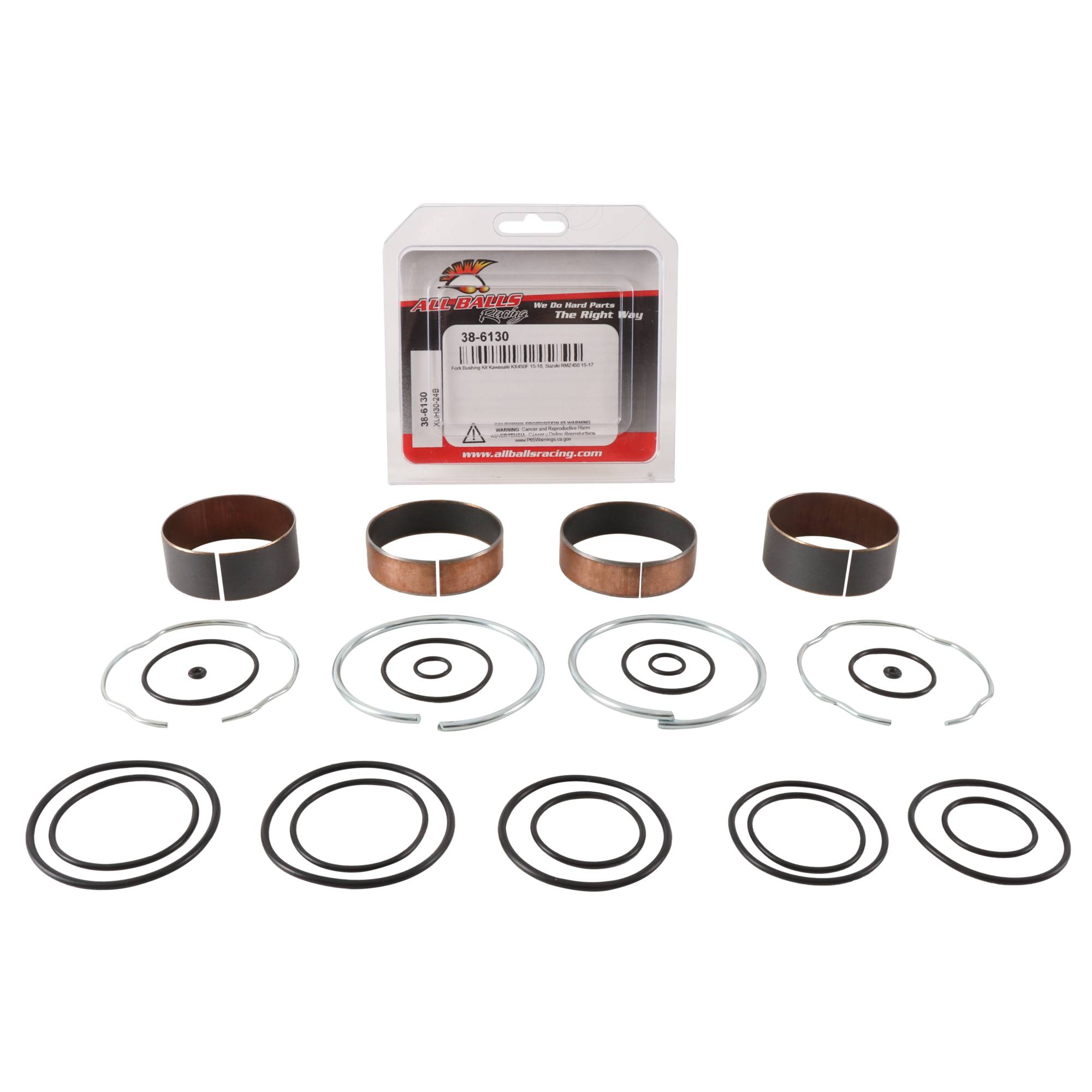 All Balls for k Bushing Kit 38-6130 for Kawasaki KX450F 18, KX 450 F 15-17