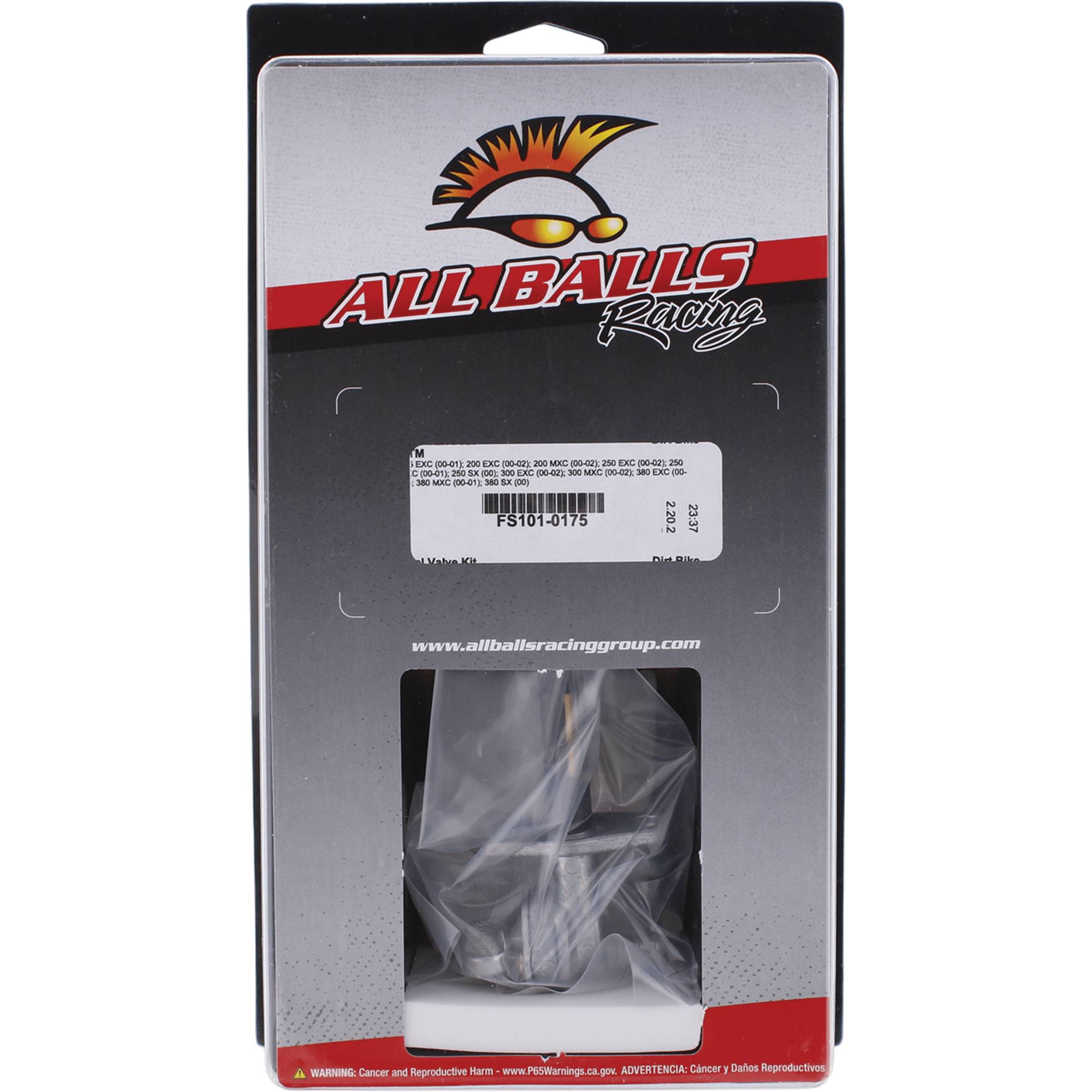 Fuel Star Fuel Valve Kit for KTM 125 EXC (00-01), 200 EXC (00-02) FS101-0175