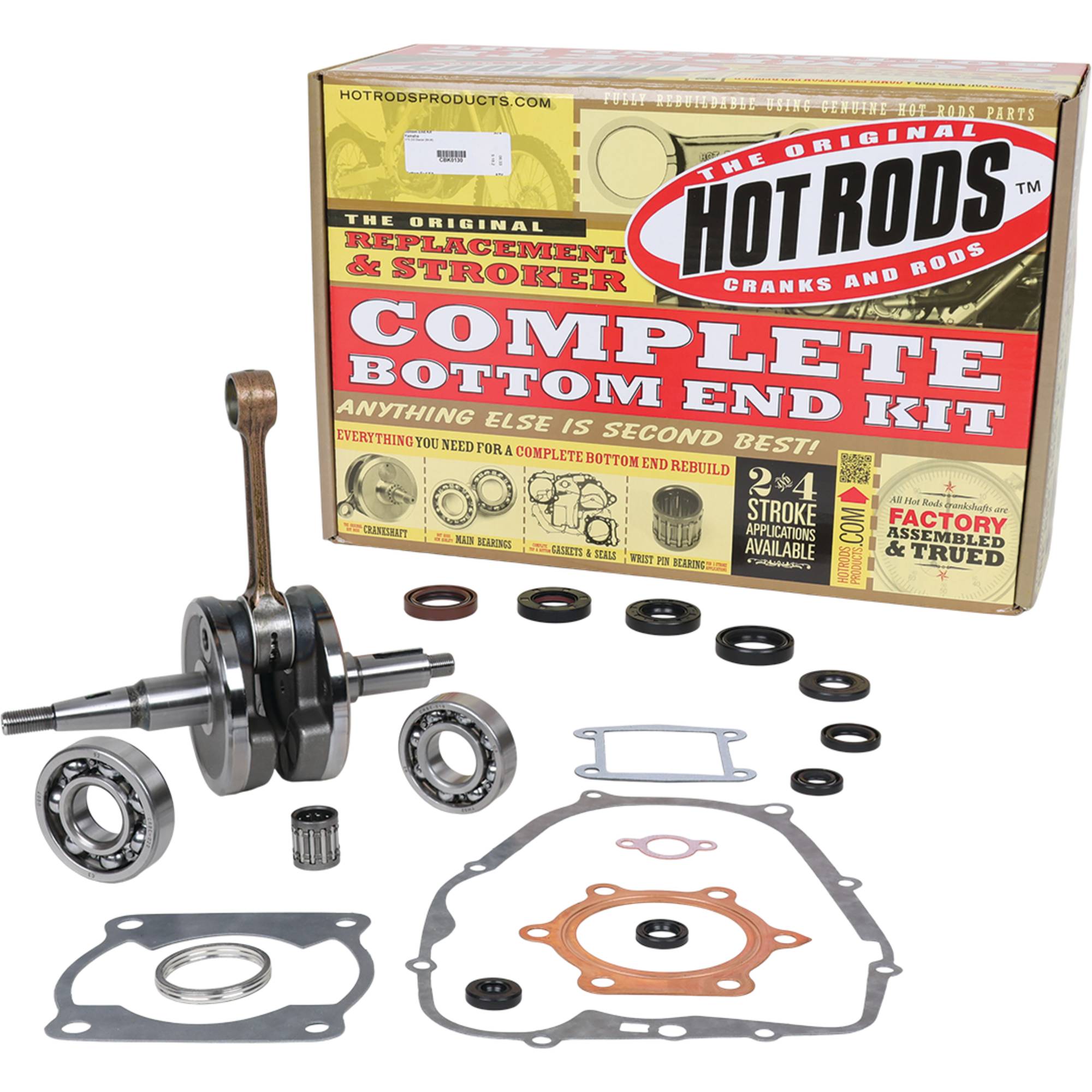 Hot Rods Stroker Bottom End Kit for Yamaha YFS 200 Blaster 1988-2006 CBK0130